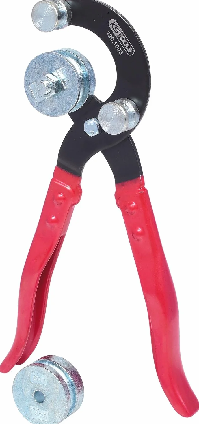 KS Tools 120.1003 Alicate de flexión de las tuberias de frenos