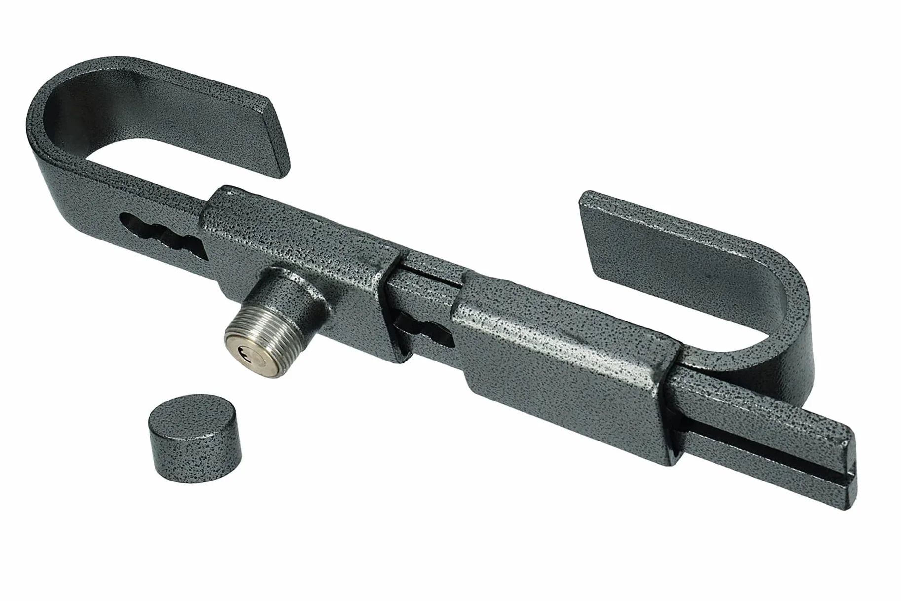 Candado Antirrobo Bloqueo de Falleba Ajustable de 220 a 430 mm. (38 mm.) Cerradura puertas Camión para contenedores, semirremolques con Fallebas. Acero Endurecido