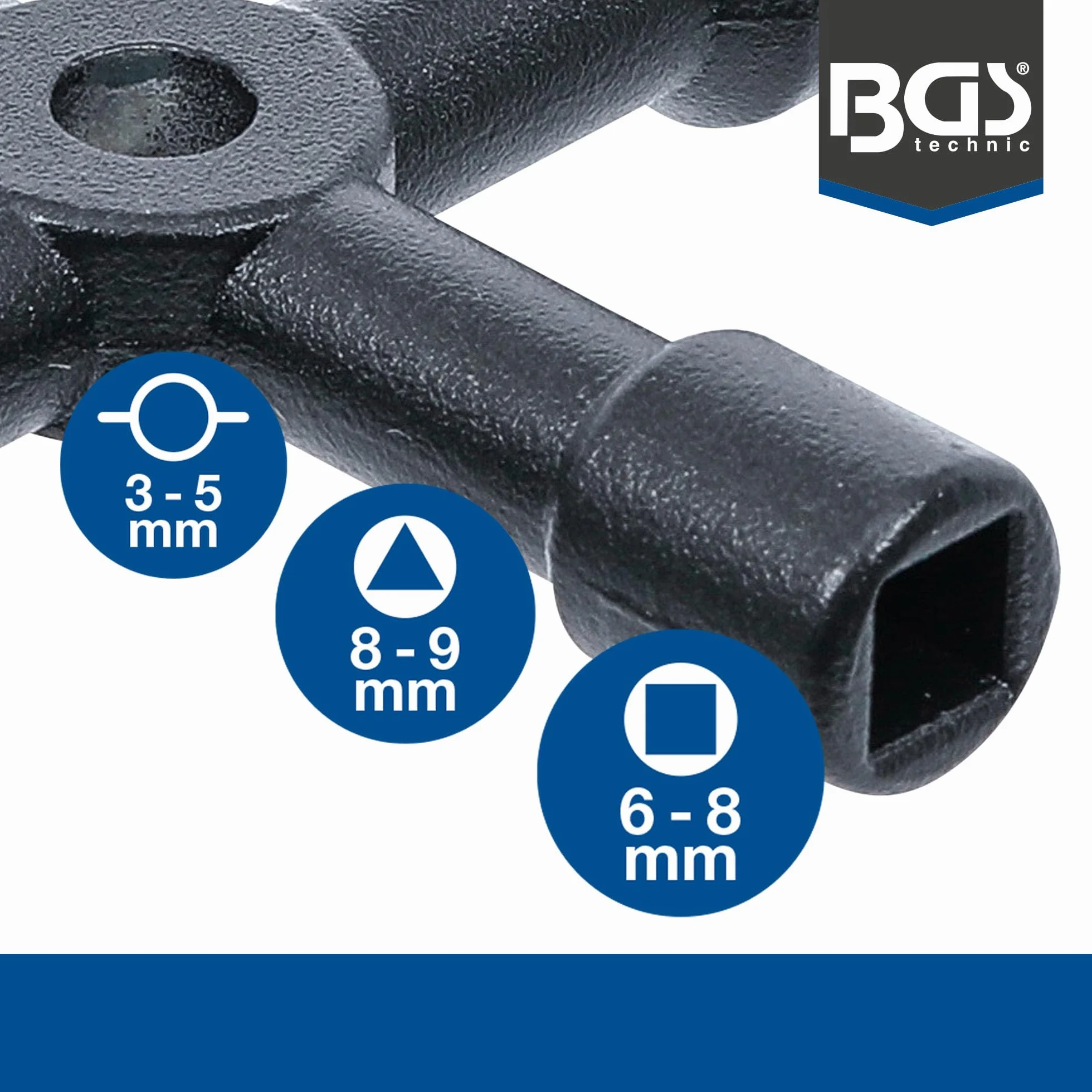 BGS 9803 Llave multiuso para paneles