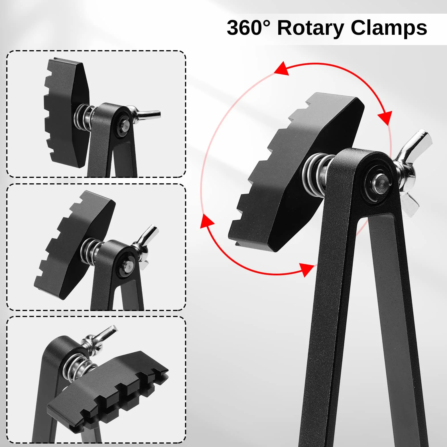 SainSmart - Soporte magnético ajustable para placa de circuito impreso, rotación de 360 grados, ayuda a la soldadura para apretar las placas de circuito, desoldar y soldar estación de trabajo