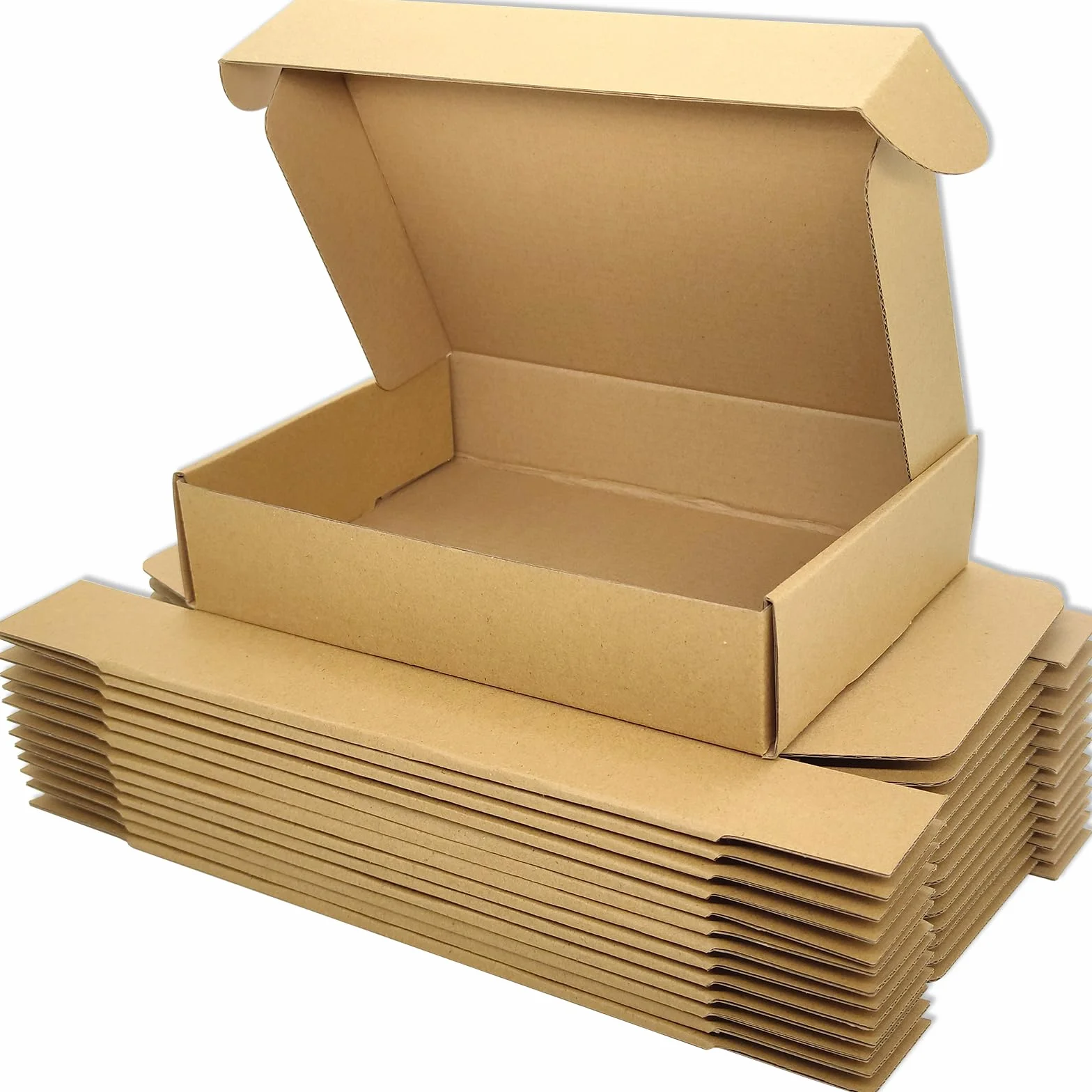 Cajas de Cartón para Envíos 18 x 13 x 5 cm Marrón Pequeñas con Tapa