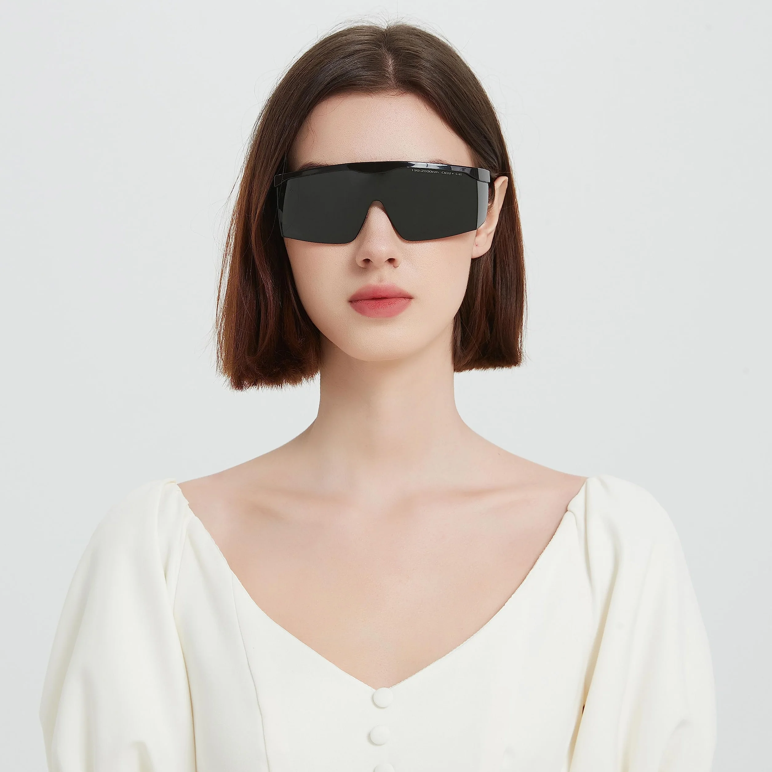 Alsenor IPL - Gafas de seguridad láser de 190 nm-2000 nm para operador de cosmetología láser, protección ocular y tratamiento de depilación láser