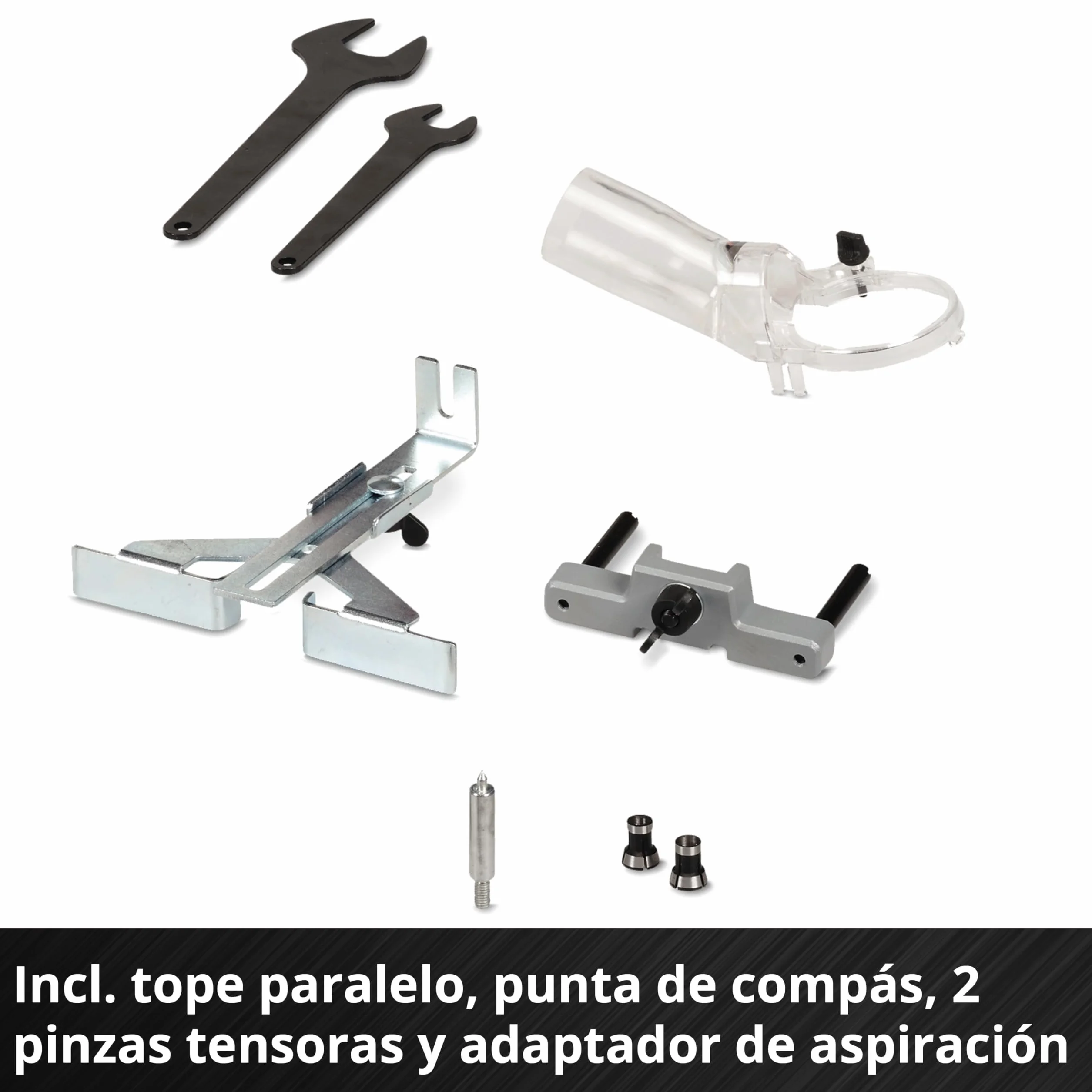 Einhell Professional Fresa superior con batería TP-RO 18 Li BL-Solo Power X-Change (18 V, altura de carrera 35 mm, motor sin escobillas, incl. tope paralelo, sin batería ni cargador)