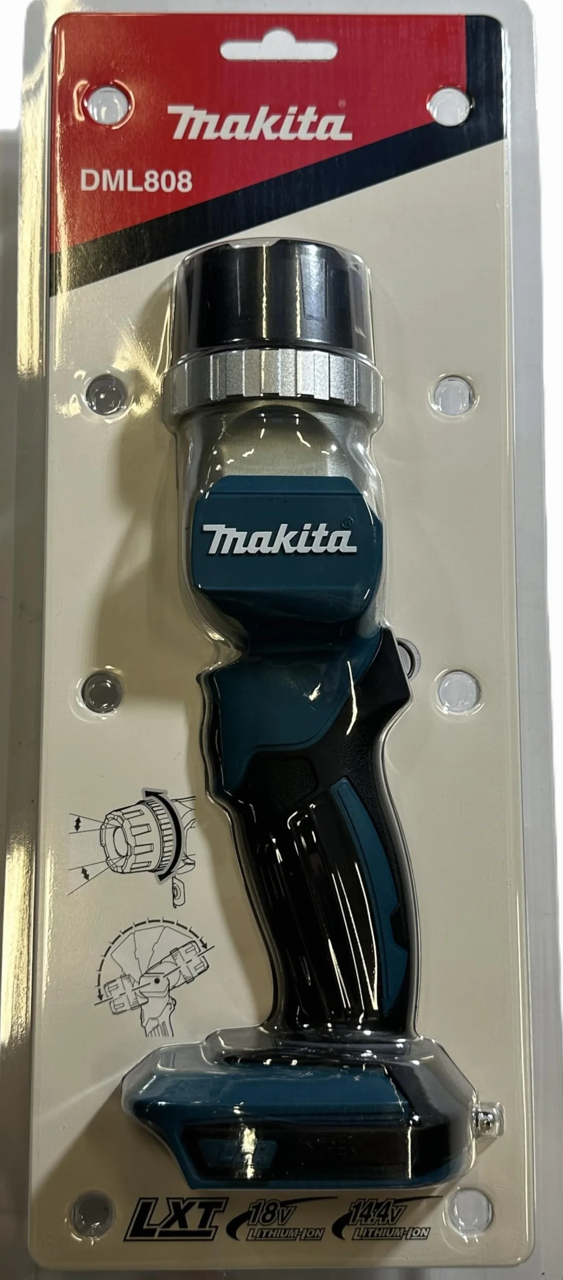 Makita DML808 Linterna LED, 18 V