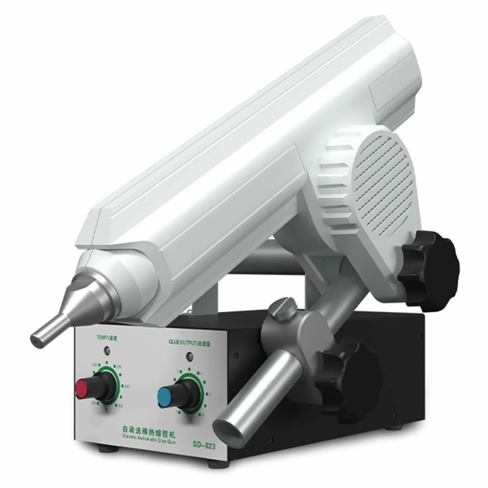 Máquina Automática De Goteo De Pegamento Termofusible, Máquina Dispensadora De Embalaje, Diámetro De Salida De Pegamento 4 Mm, Temperatura 170-250 ℃, Para Operaciones De Línea De Montaje Y Embalaje
