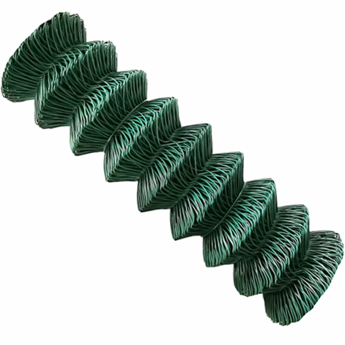 Valla de malla de alambre recubierto de PVC, color verde, alambre de 2,8 mm de diámetro, malla de 60 x 60 mm, malla cuadrada, altura: 80 cm, longitud: 15 m