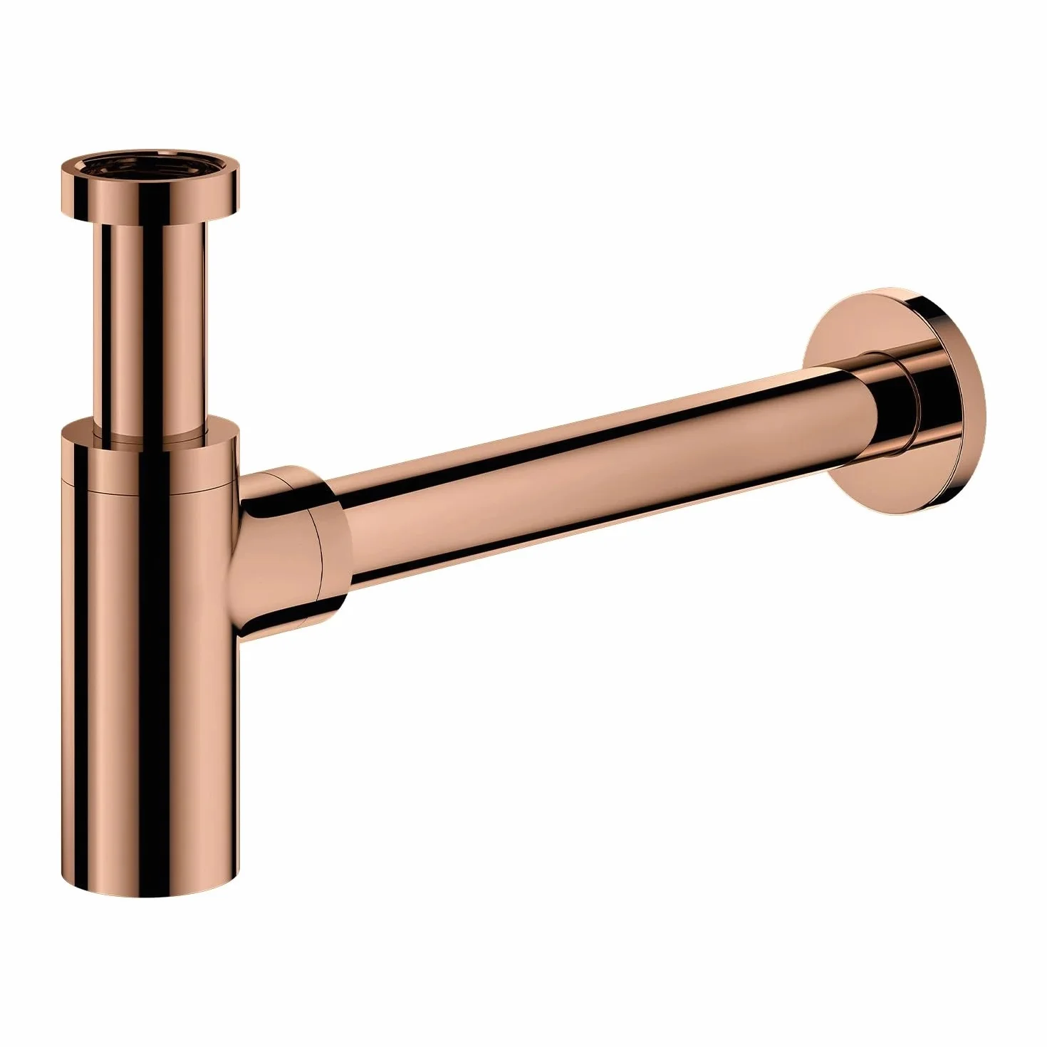 Omnires A186CP, Sifón de lavabo decorativo SYFON, Copper