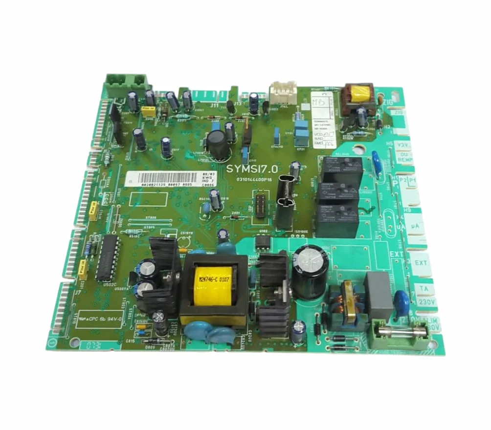 Placa Electrónica Original Caldera 0310144400P16 V2-3 Relés Disposición Inferior con Condensadores en Transformador - Pieza Repuesto Reacondicionada - Garantía 1 Año