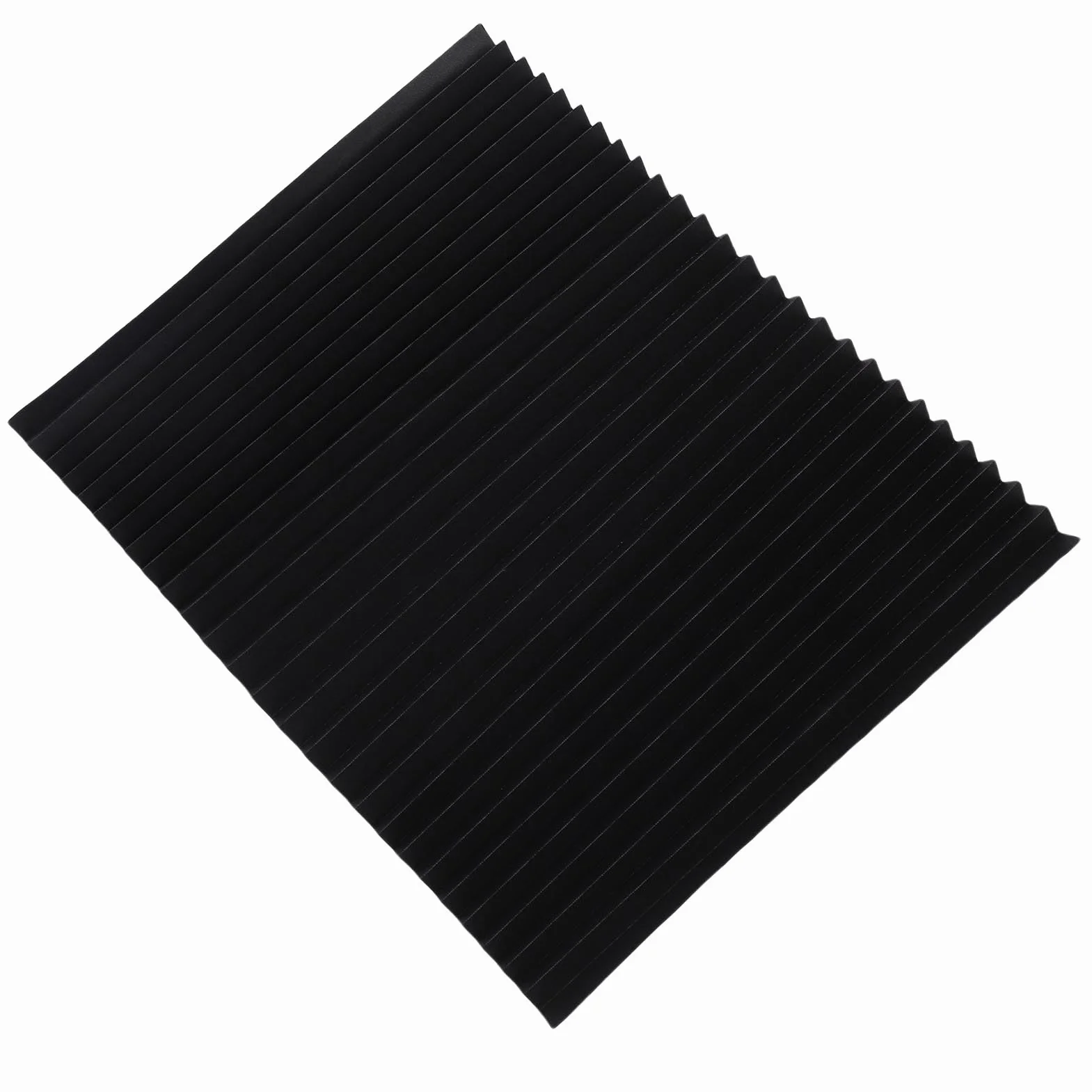 Persianas para RV, Blackout Totalmente Tela No Tejida Sin Perforación Adhesivo Persianas para Ventanas de Autocaravanas, con Cinta de Sujeción para RV Remolque de Viaje Ventanas (Negra)