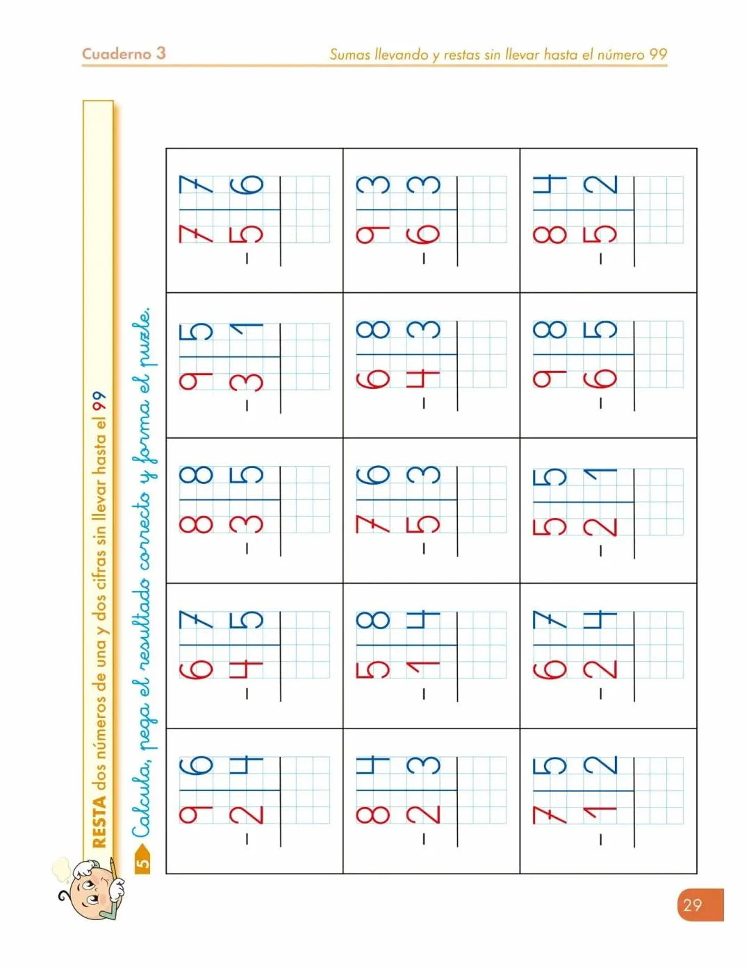 Editorial Geu SUMAS Y RESTAS 6 AÑOS Aprende a Sumar y Restar 1 Primaria Cuadernillo Verano Matemáticas Comprensivas Cálculo 3
