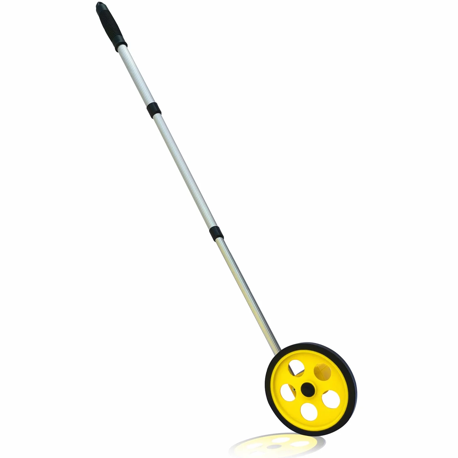 Odómetro de Rueda de Medición de Distancia 9999,9m, Rueda de Medir de Metro Retráctil 45-102cm, para Terrenos de Carretera