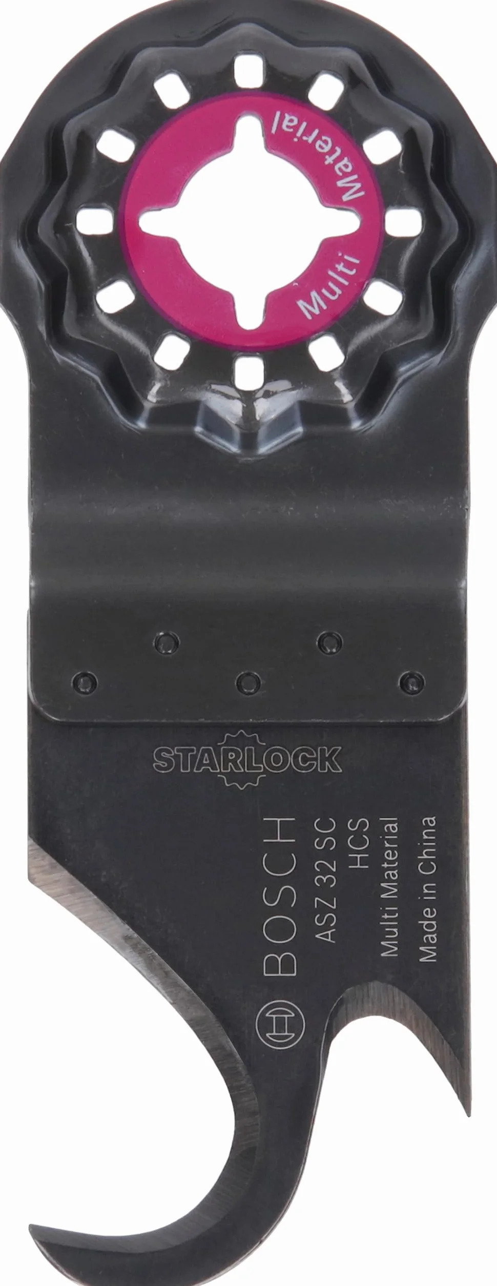 Bosch Professional Starlock - Navaja multiuso, ASZ 32 SC, 24 x 11 mm