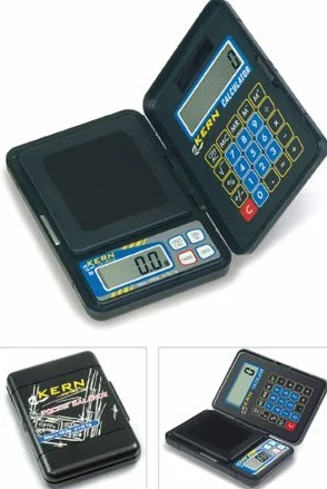KERN Báscula de bolsillo con calculadora integrada 60 g 0,01 g