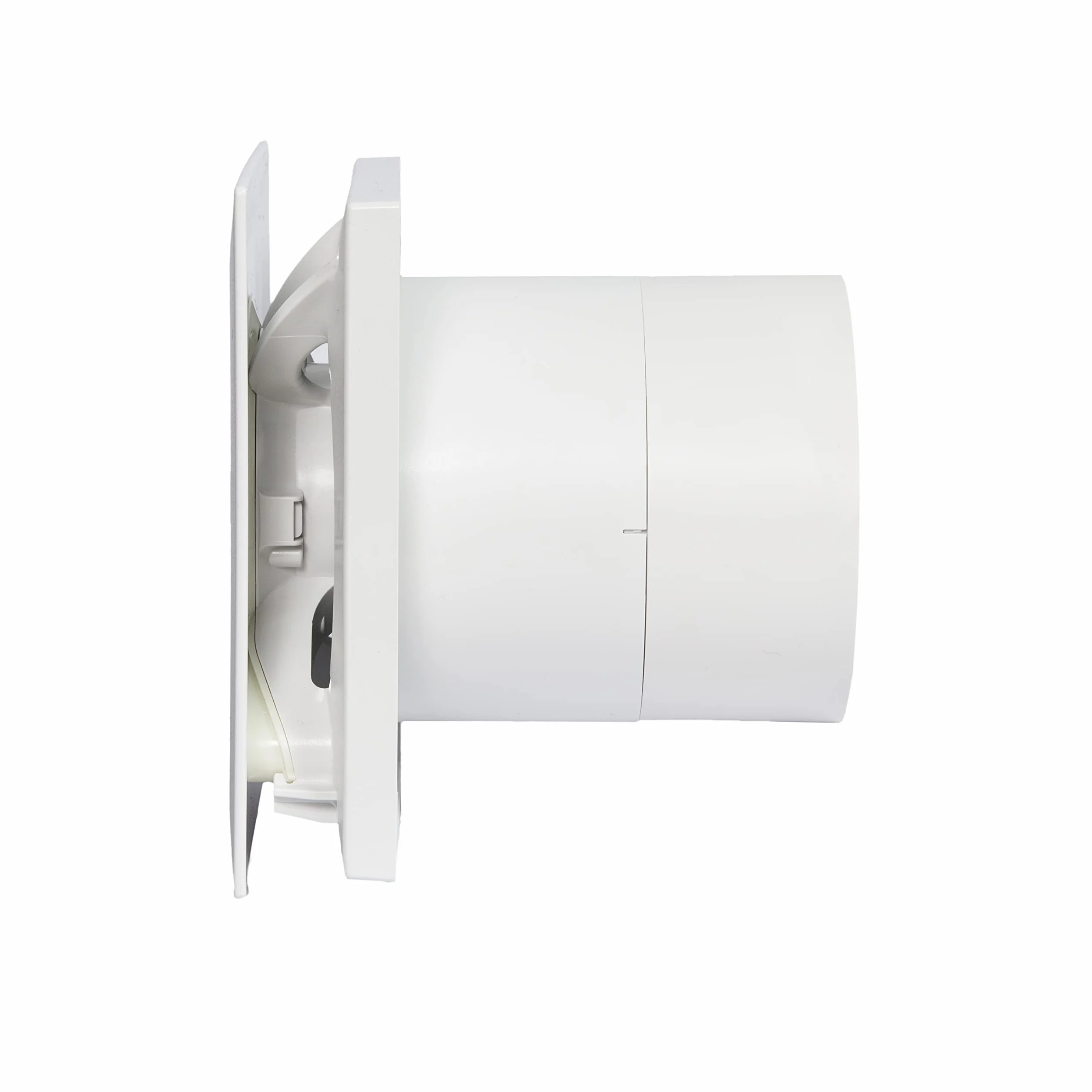 Airflow QT100B Extractor Baño Básico, 100 mm, 2 Velocidades, 25 dB(A), 5/9 W, Hasta 25 l/s, Certificado QuietMark, Garantía 3 Años