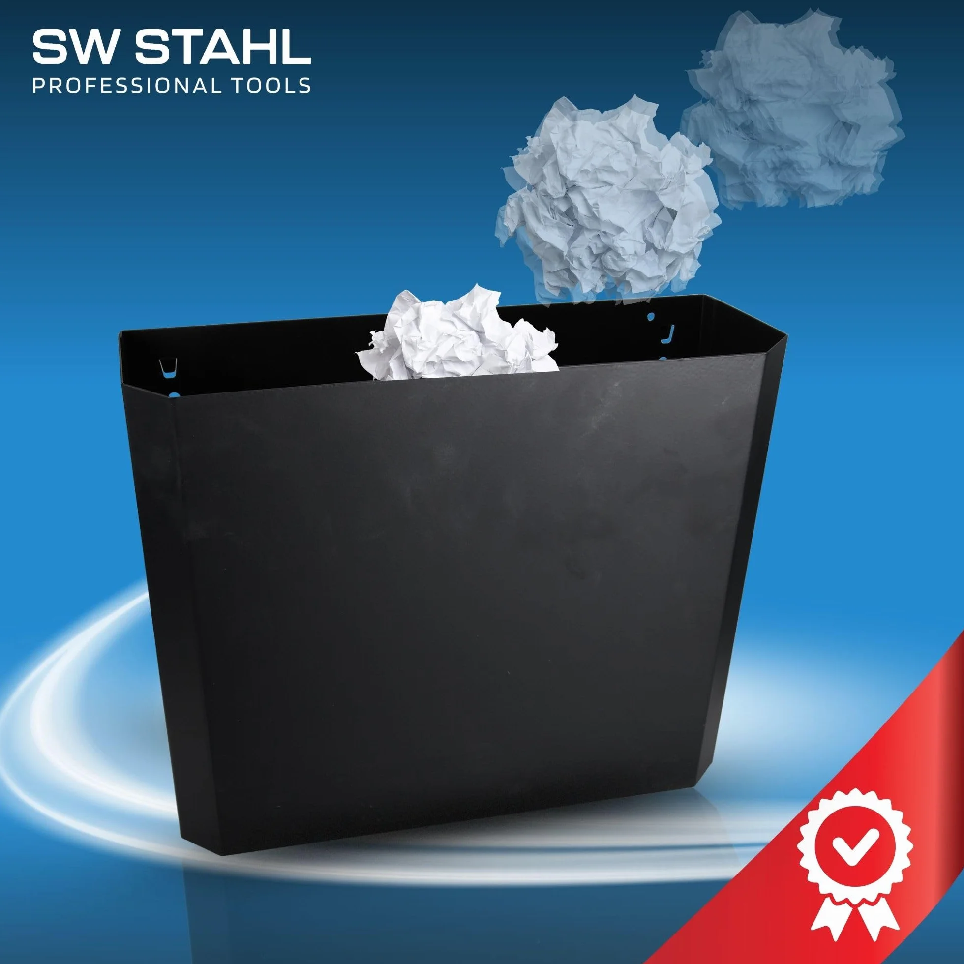 SW STAHL Papierkorb 07122L