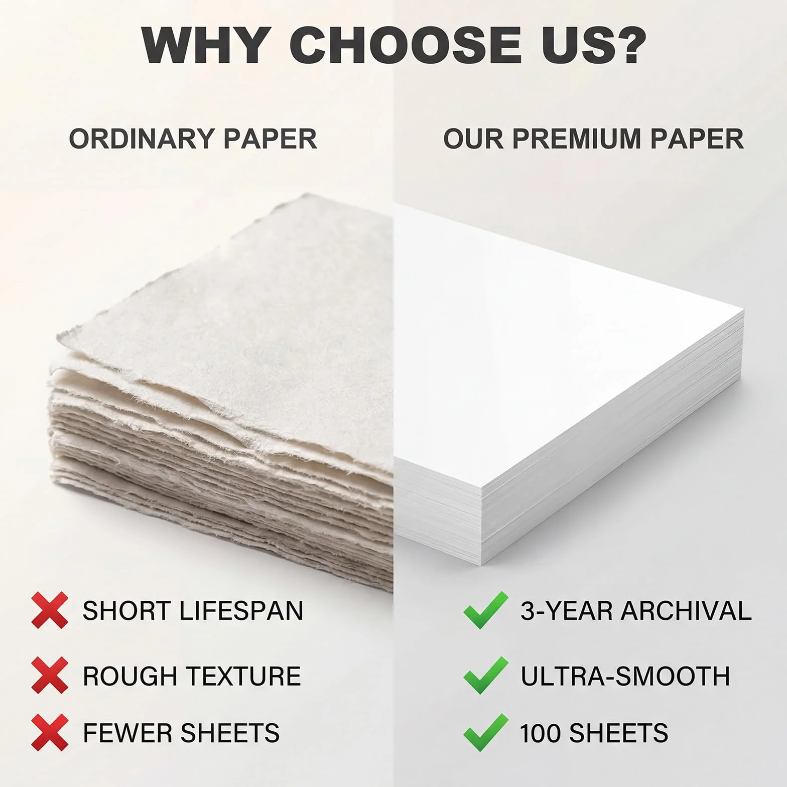 200 Hojas Papel térmico A4 plegable, de secado rápido, compatible con la mayoría de impresoras térmicas A4,papel impresora termica ideal para documentos, webs y fotos.