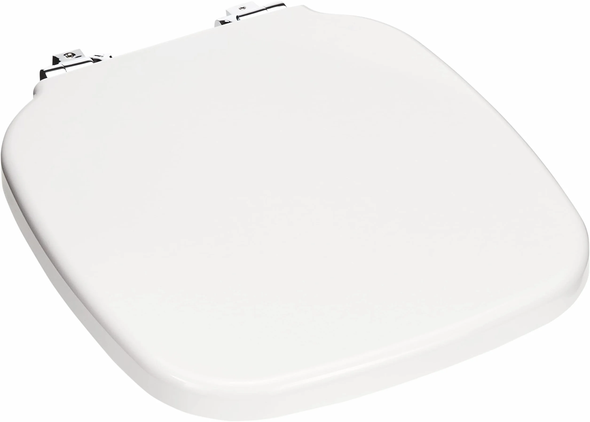 Gala Universal – Tapa y Asiento Amortiguado Inodoro - Forma Ovalada - Cierre Suave - Incluye Kit Fijación - Bisagras Acero Inoxidable - Fácil Limpieza - Color Blanco