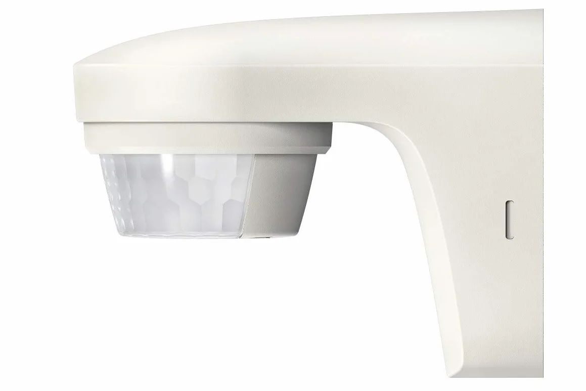 Theben 1010505 - theLuxa S180 WH - Sensor de movimiento - ángulo de detección de 180° - para exteriores - blanco