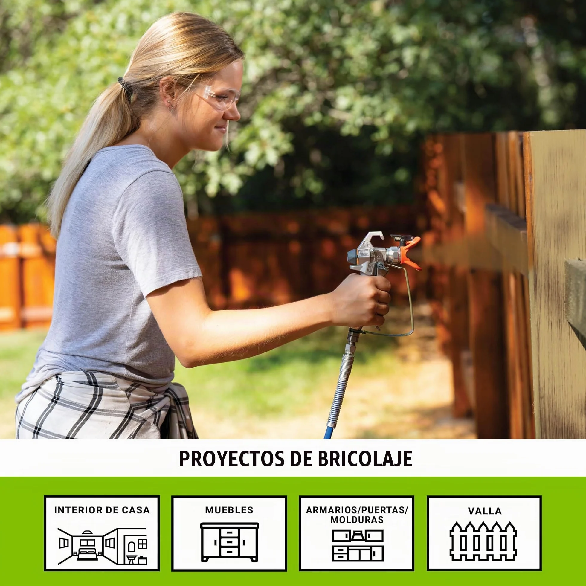 Magnum by Graco 17C243 Pulverizador de Pintura airless A20 Plus, Uso doméstico (caudal de 0,9 l/min, máx. presión 207 Bar)