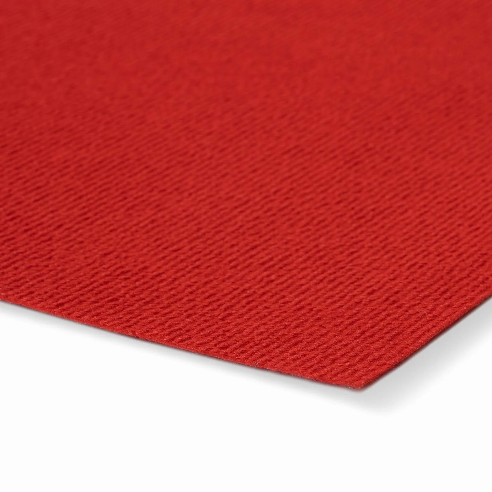 Floordirekt Alfombra para ferias Sintra | Suelo ideal para ferias, bodas y eventos | Alfombra para eventos en muchos colores y tamaños (100 x 2000 cm, Rojo 0711)