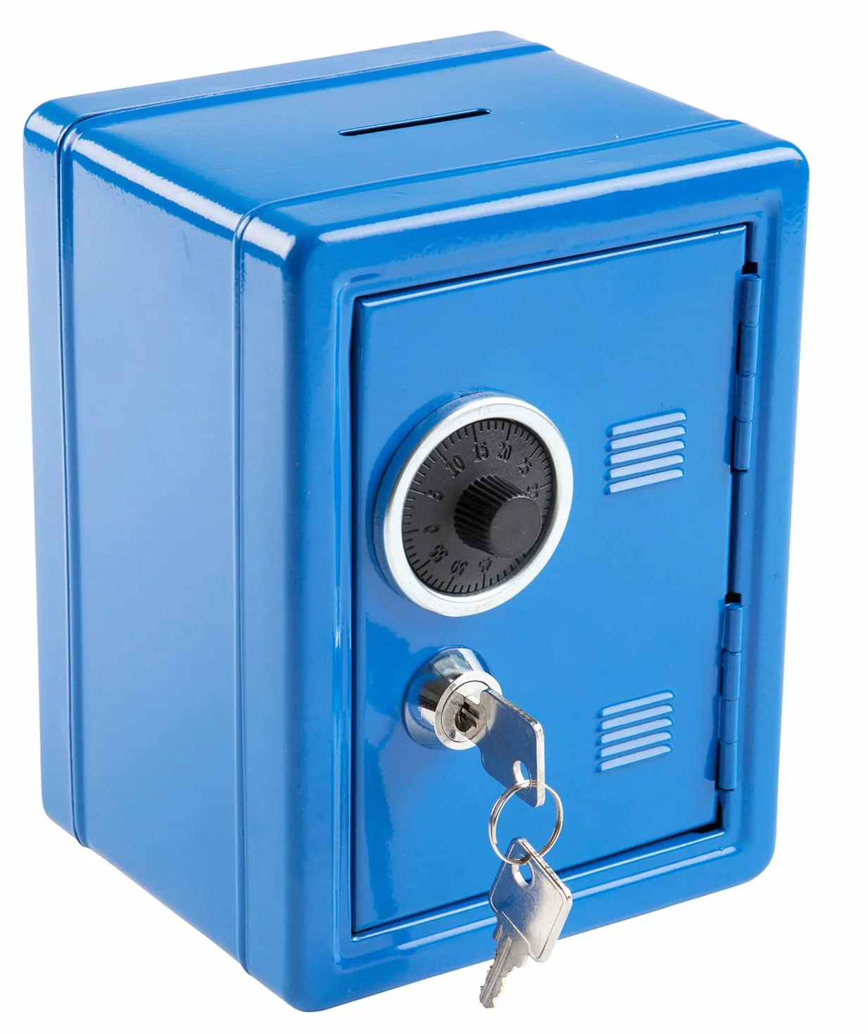 Idena Caja de ahorros 120 x 105 x 160 mm azul