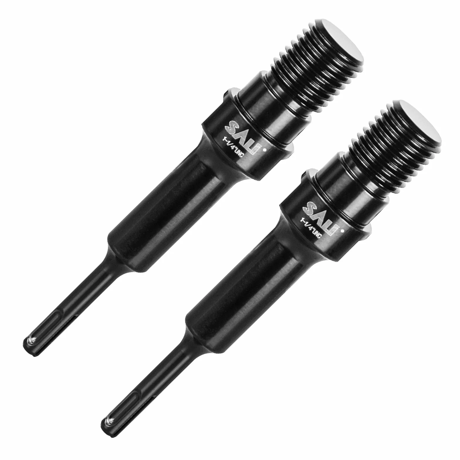 SALI 2 adaptadores de broca de núcleo de 1-1/4 pulgadas UNC a SDS PLUS adaptador de broca para taladro de diamante roscado de sierra