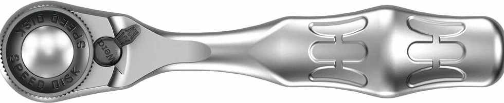 Wera 8008 A Carraca Zyklop Mini 3, cuadradillo de 1/4", 1/4" x 87 mm
