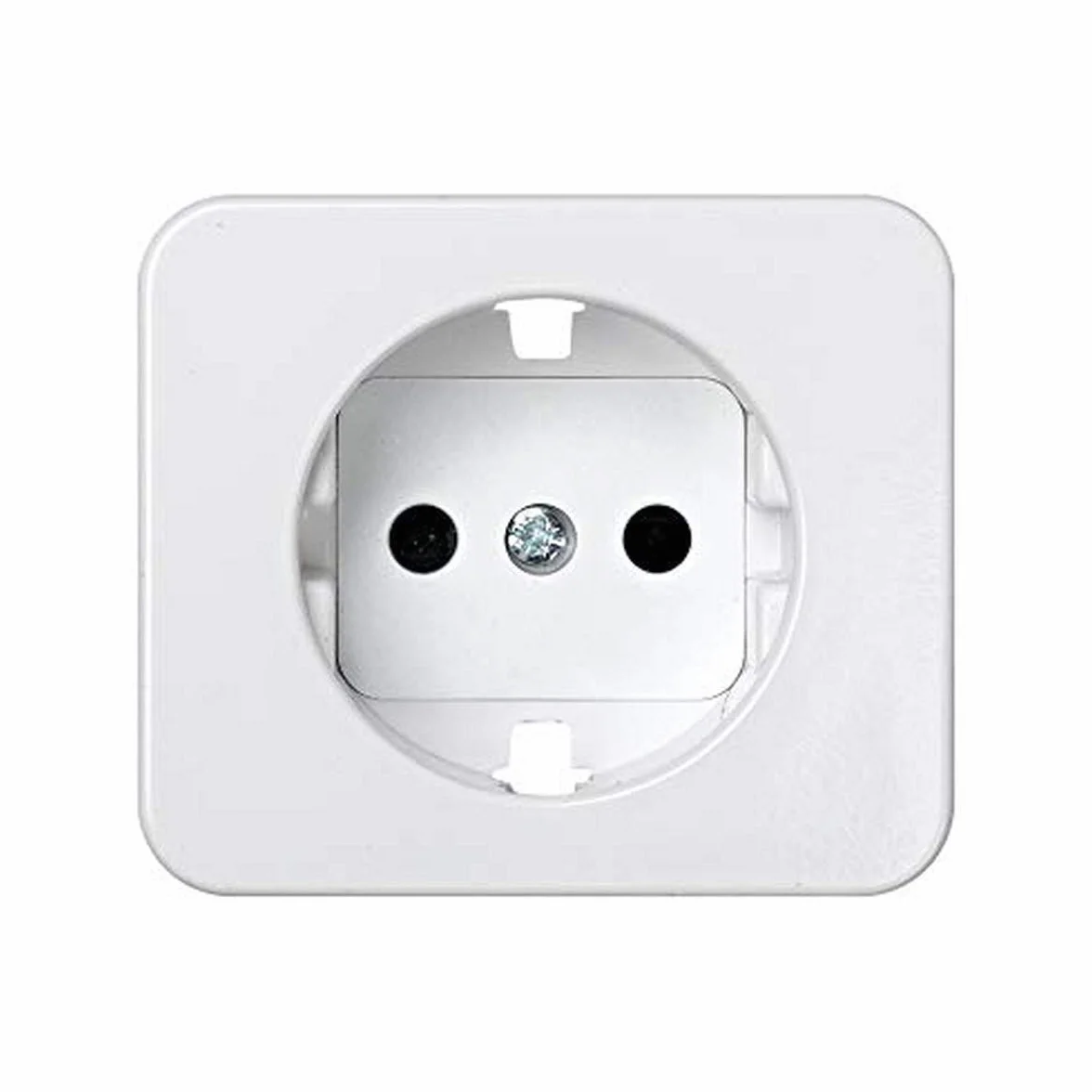 Simon 75041-60 placa de pared y cubierta de interruptor Blanco