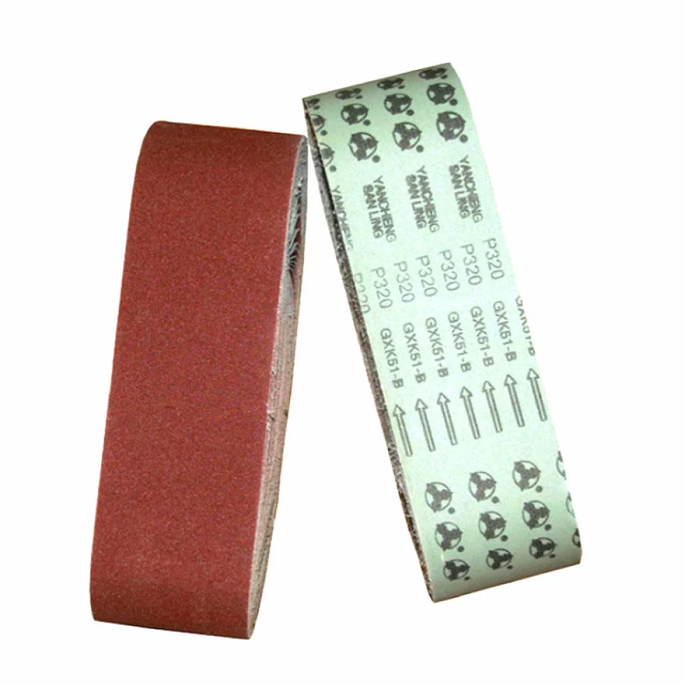 CAIDAI&YL Paquete de 10 bandas de lijado de 533 * 76 mm, lijadora de óxido de aluminio de grano 40-1000, bandas de lijado de 3,10 piezas de grano 800