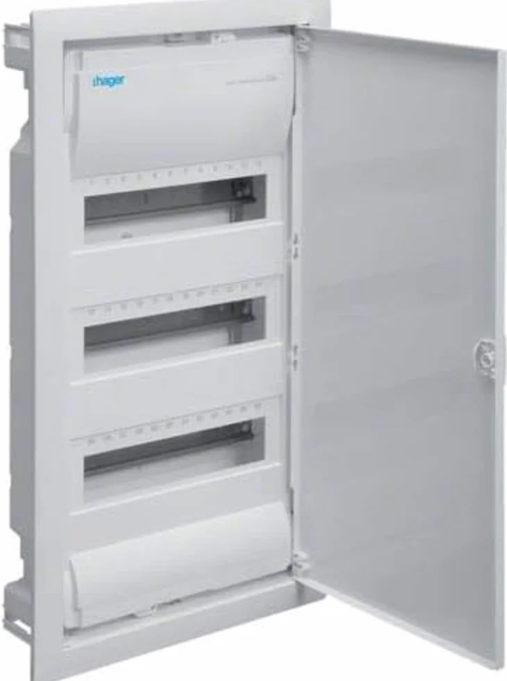 Hager VU36NE caja eléctrica IP30 - Caja para cuadro eléctrico (348 mm, 94,5 mm, 630 mm)