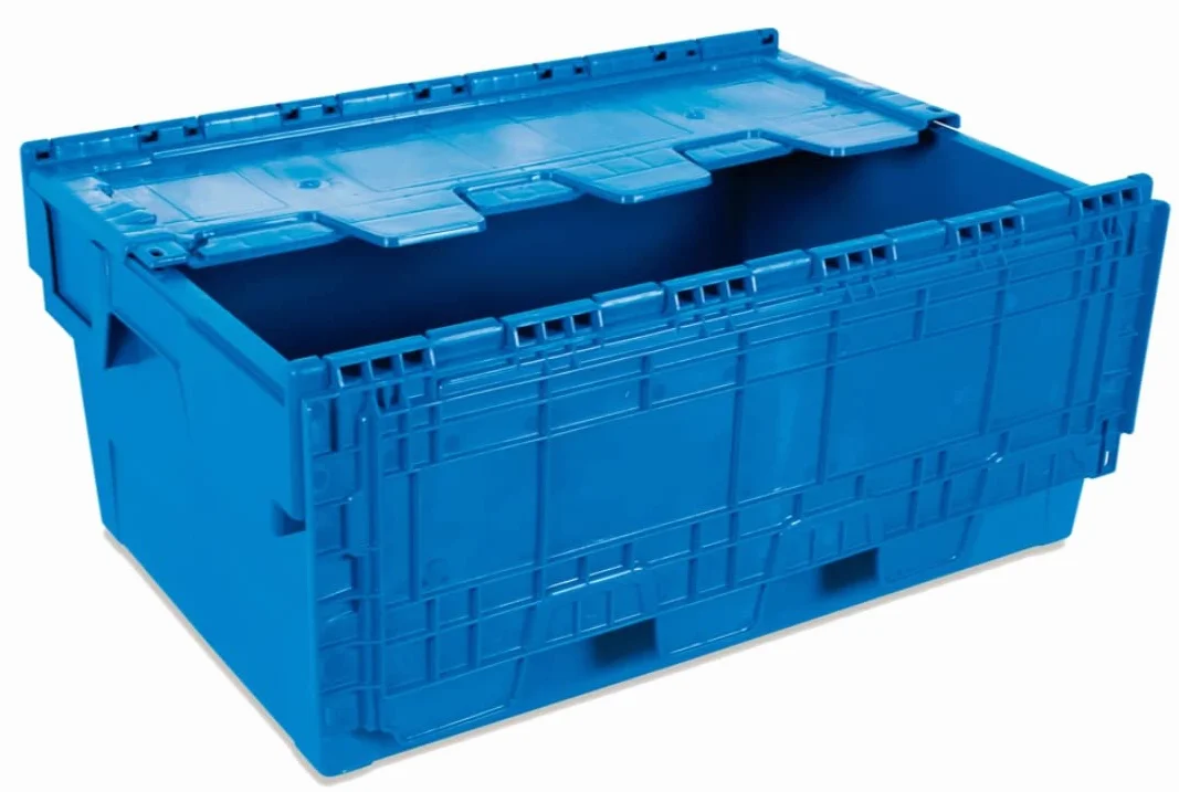 Tayg 6434-T Euro-caja con tapa almacén transporte 600x400x340 mm