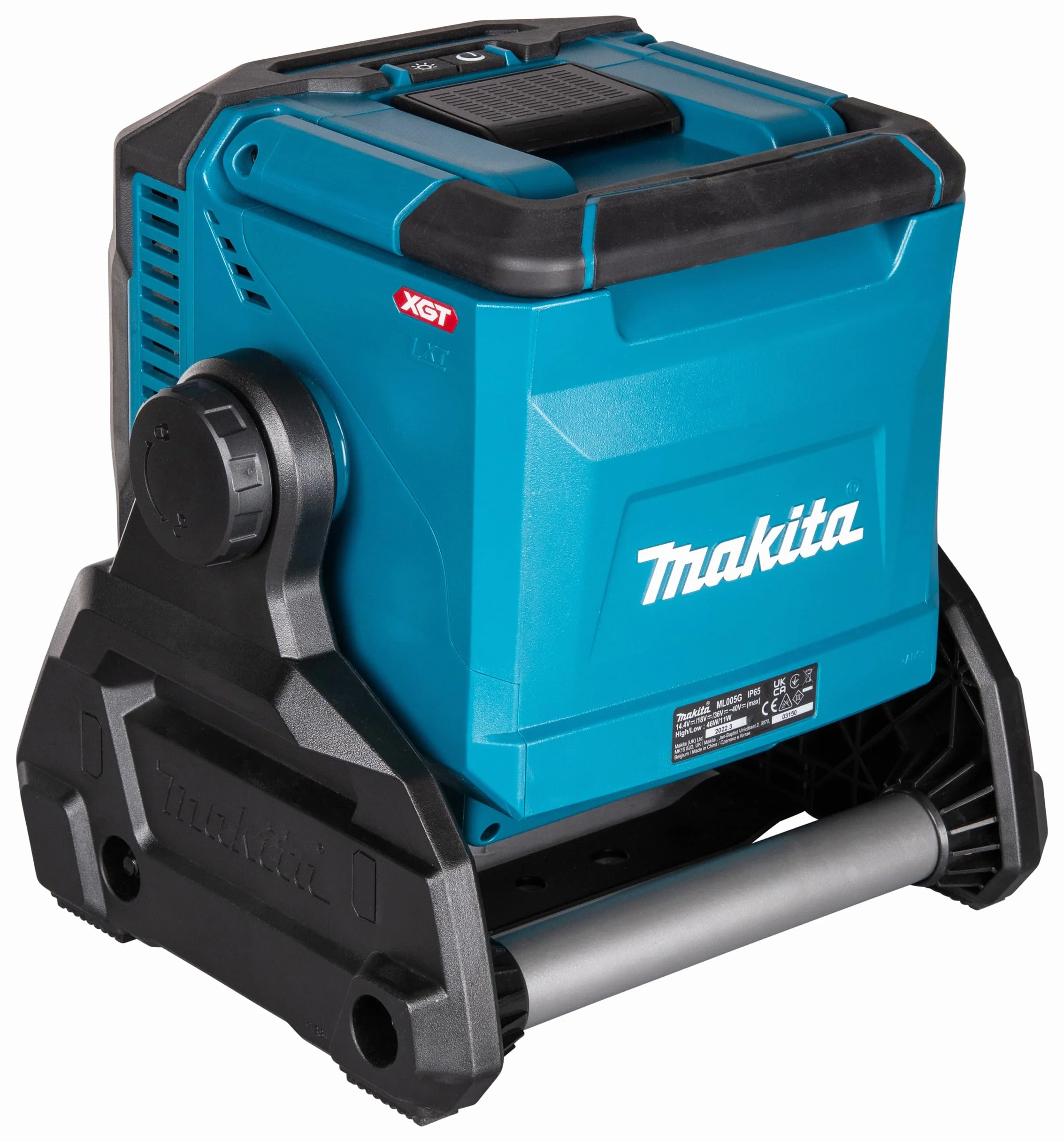 Makita ML005G 40V Max Li-on XGT Luz de trabajo inalámbrica - Baterías y cargador no incluidos