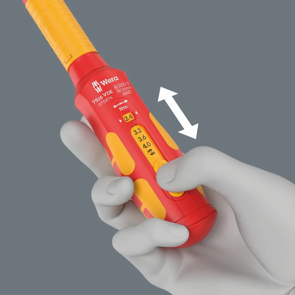 Wera 7516 VDE Kraftform Safe-Torque Speed Destornillador dinamométrico