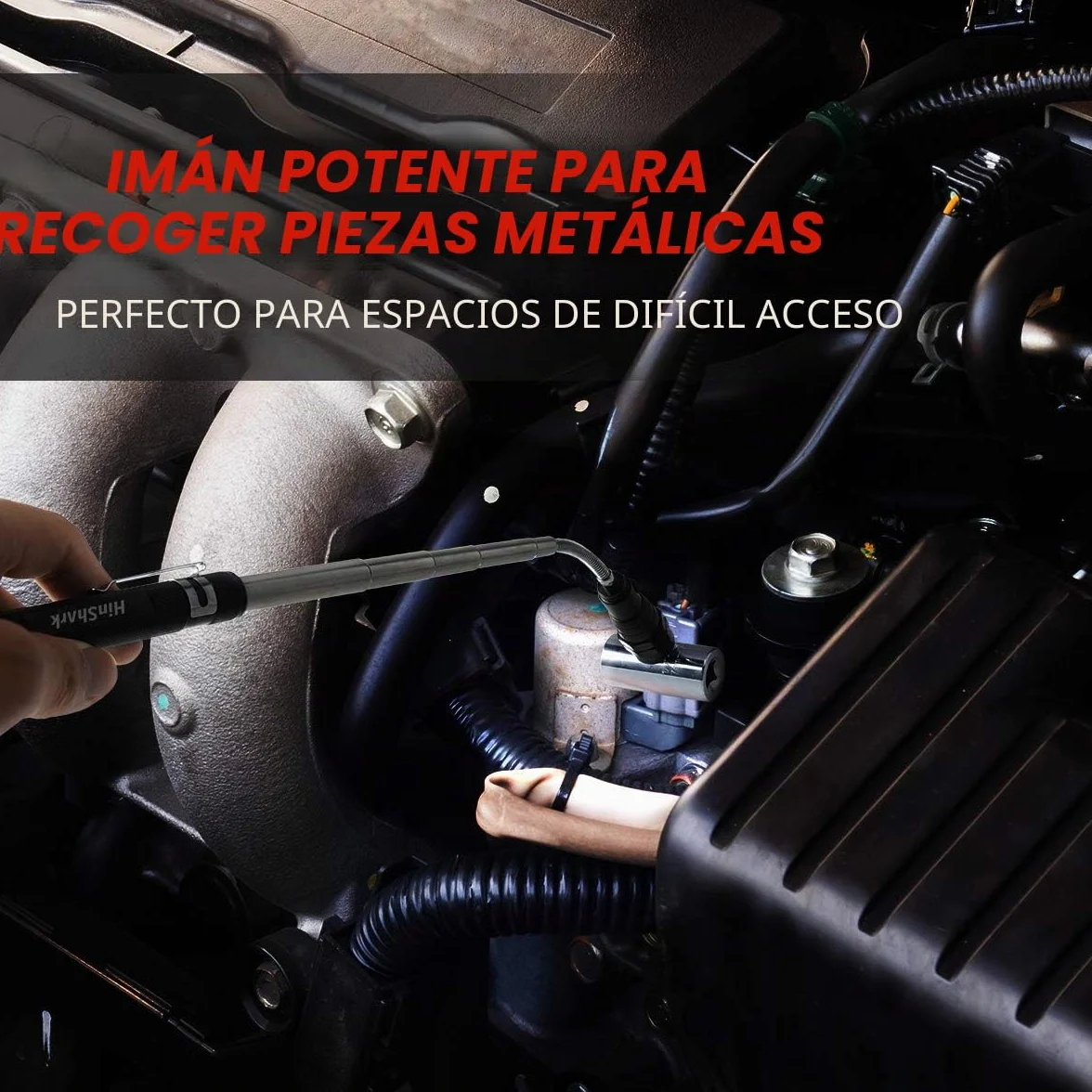 Hinshark Regalos para hombres, herramienta magnética LED, regalos para hombre para papá, regalos para él, regalos de cumpleaños para papá para hombres que lo tienen todo, regalos secretos de Navidad