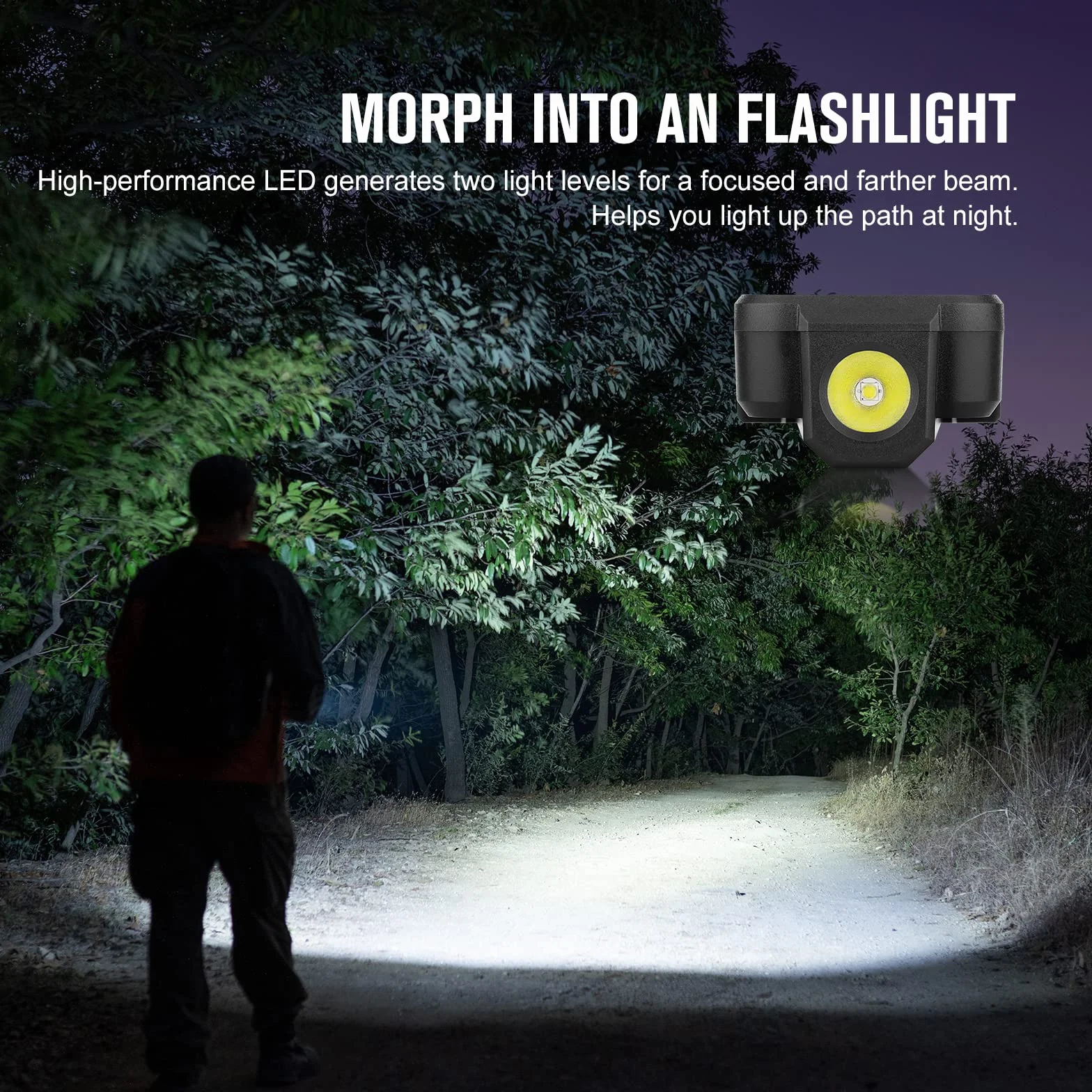 OLIGHT Swivel Linterna de Trabajo Recargable Portátil 400 Lúmenes COB Linterna Taller Led Impermeable 5 Modos Lámparas de Inspección con Magnético para Coche Hogar Camping Emergencia Automóviles