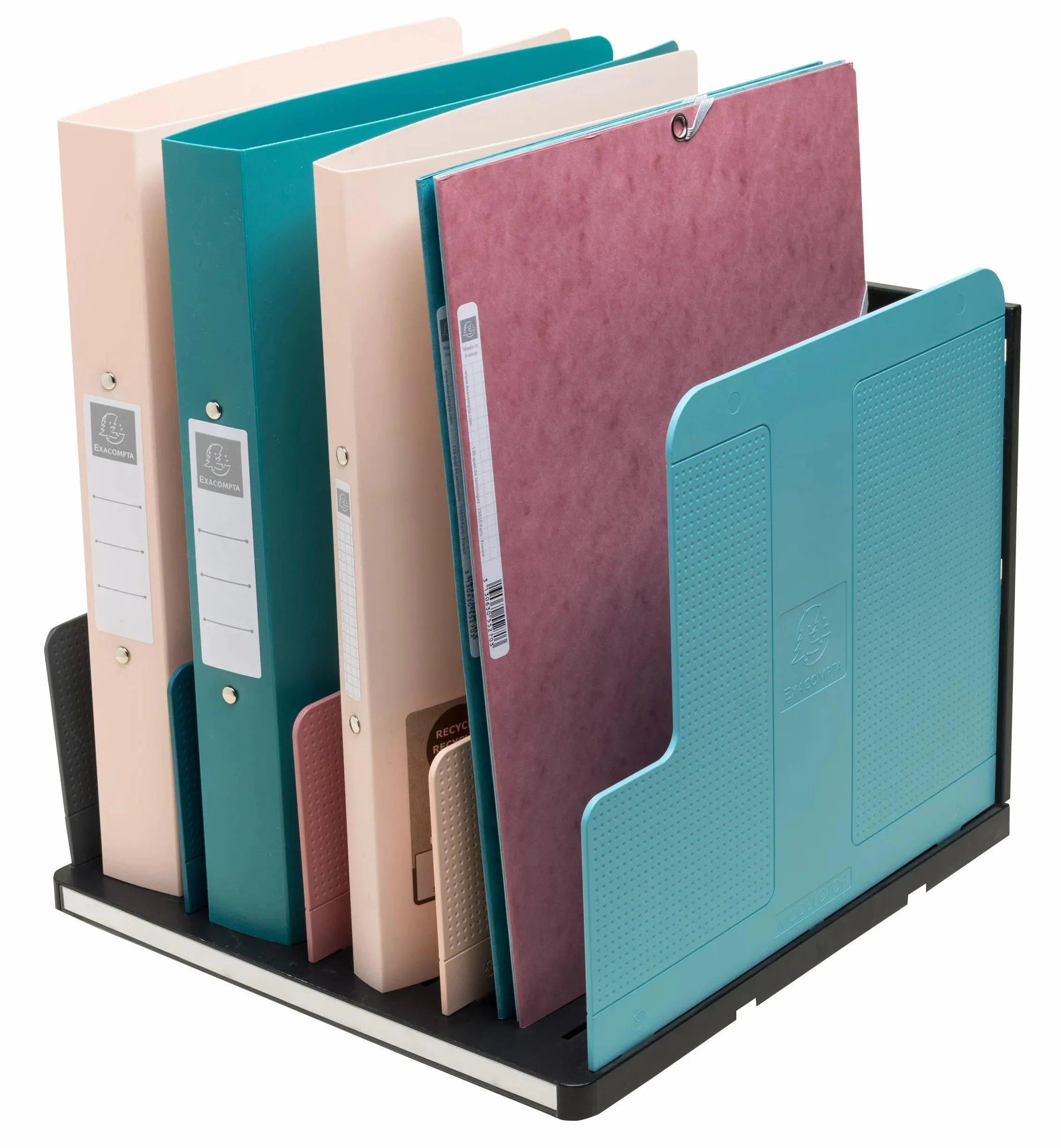 Exacompta Clasificador vertical MODULOTOP 5 separadores Skandi A4+ 30x28,8x25,5 cm Surtido