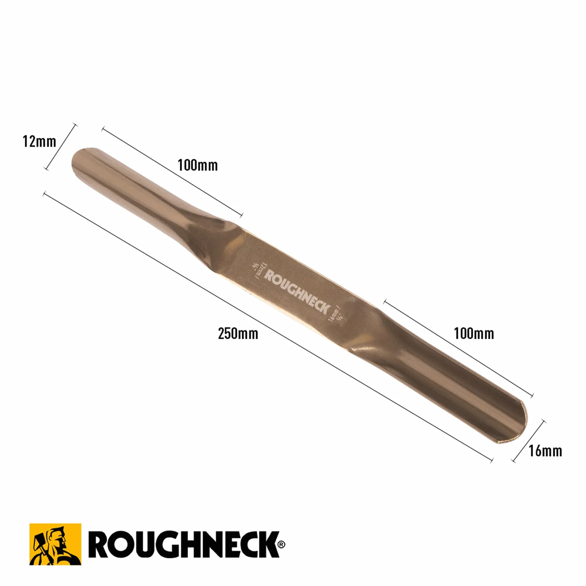 ROUGHNECK® ROU51031 - Junta de ladrillos de acero al carbono ½ y 16 mm