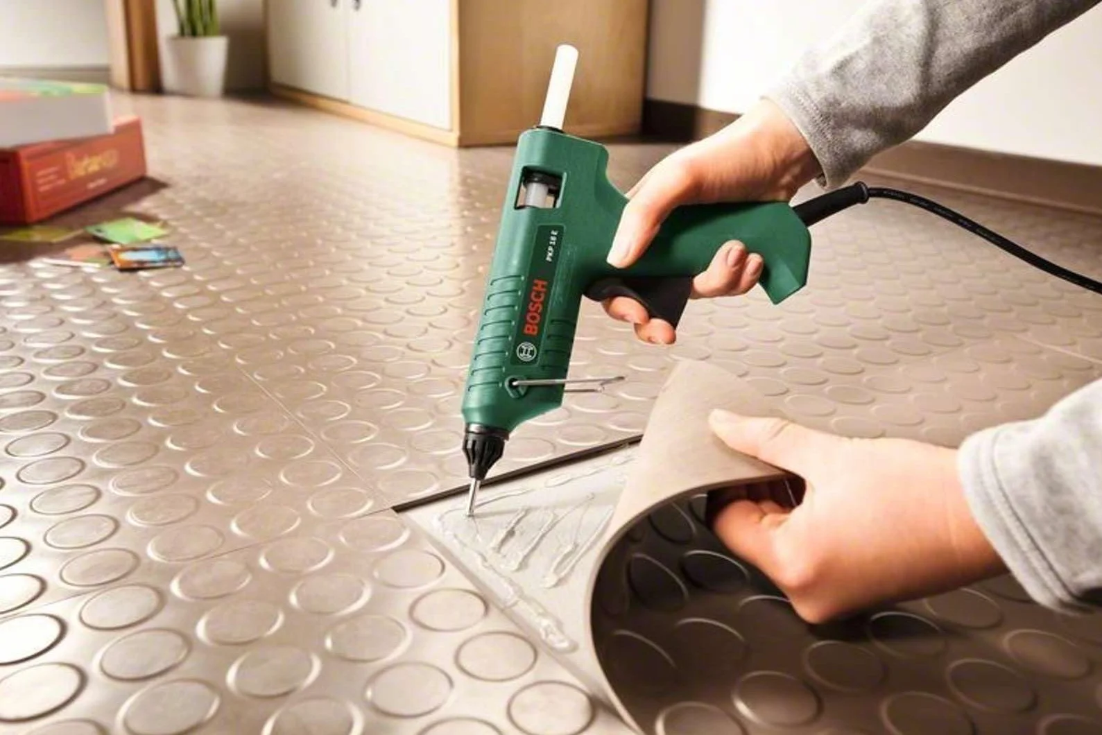 Bosch PKP 18 E electronic - Pistola de pegar