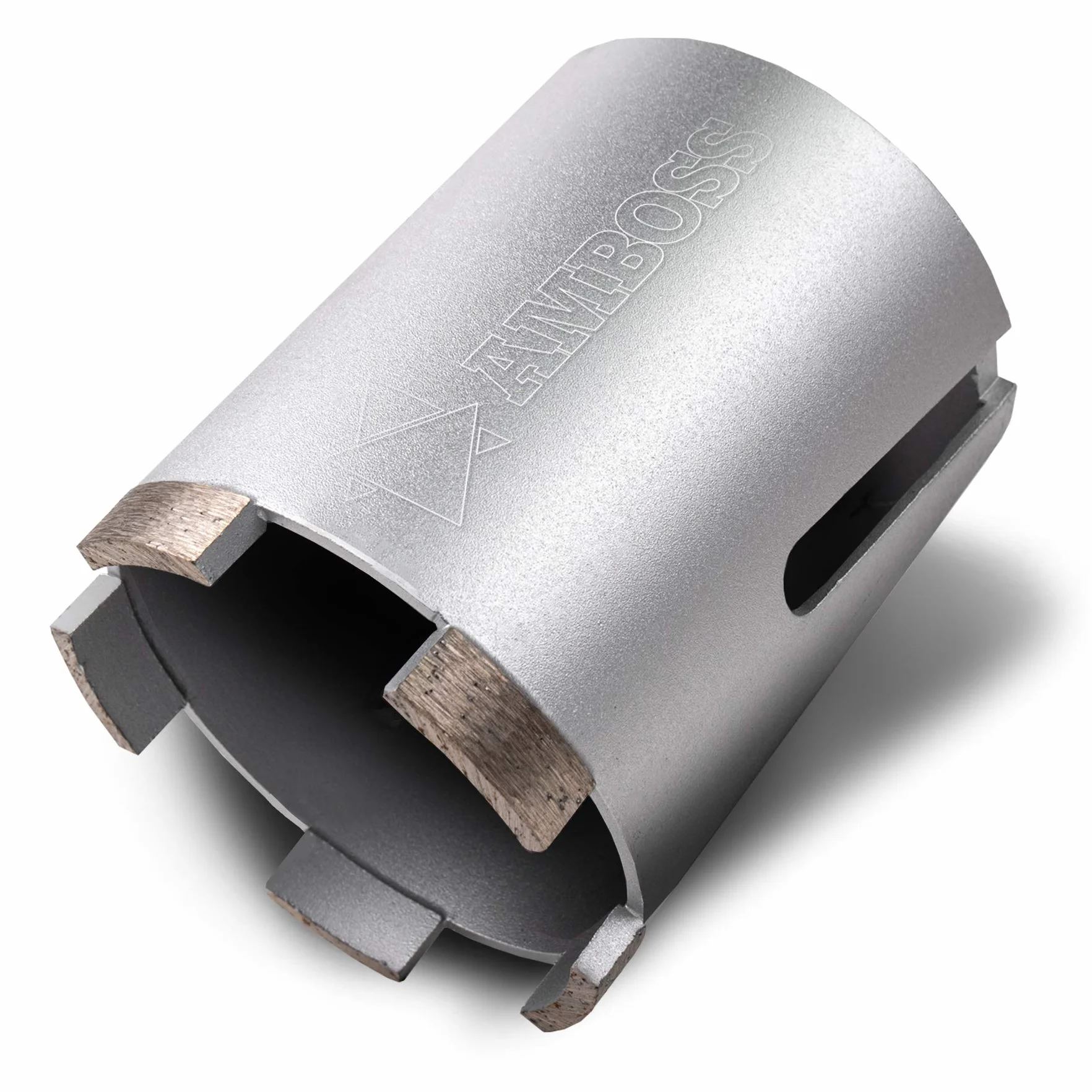 Yunque "Silver Force" – Broca de diamante 82 mm – materiales de construcción y productos de hormigón – perforación en seco/absorción: M16 / profundidad de corte 90 mm (vástago Ø82)