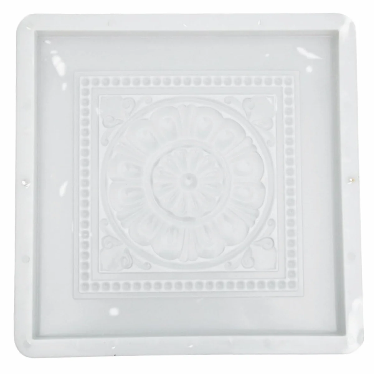 Homoyoyo Molde Para Baldosas De Reutilizable Molde De Hormigón Práctico Diseño Fácil De Usar Para Jardines y Patios 40x40cm 3.5cm De Grosor
