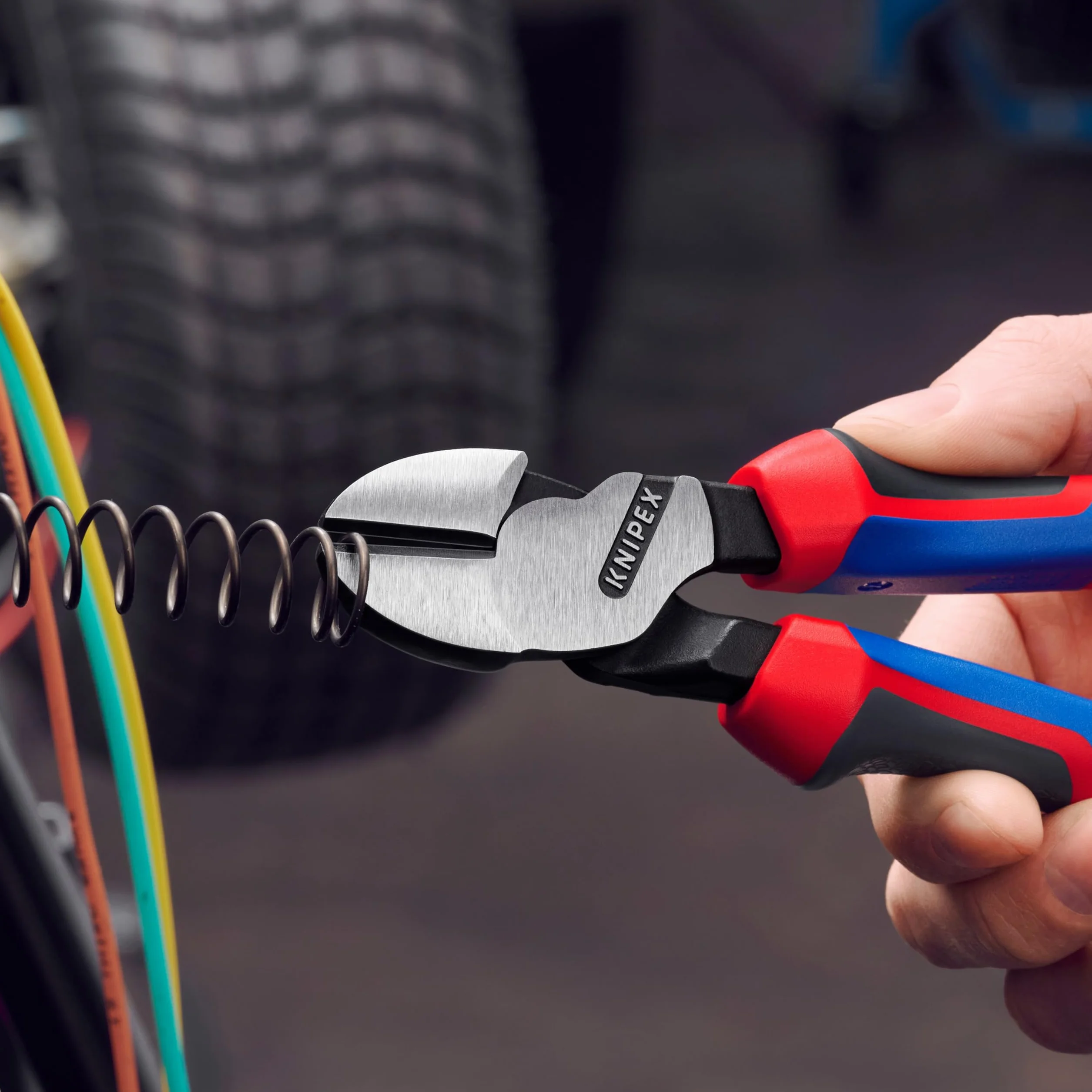 KNIPEX Alicates Laterales de Fuerza 200 mm
