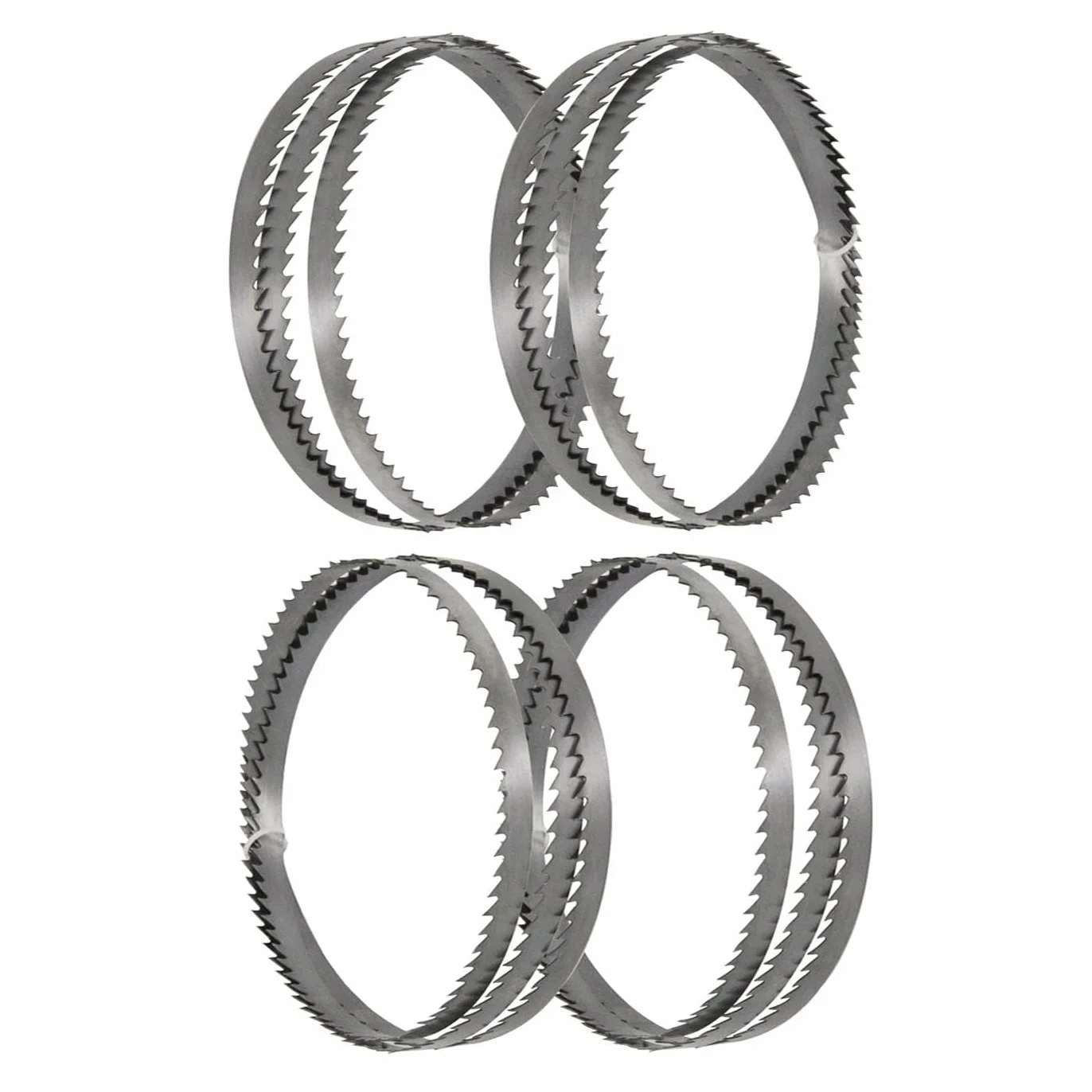 Hojas Sierra de Cinta 1400mm x 10mm x 0.5mm 6 ZpZ, Paquete de 4 Cuchillas