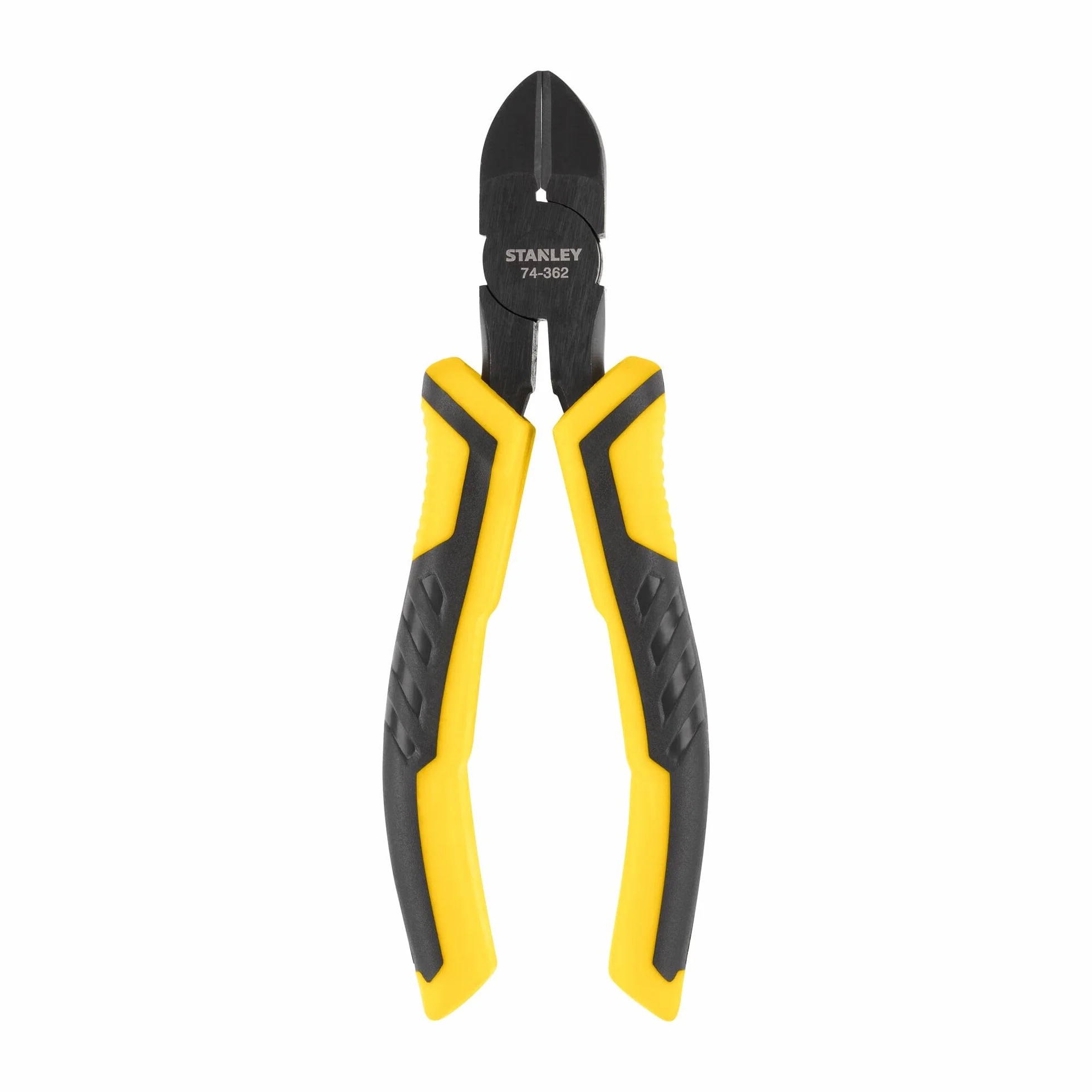 STANLEY STHT0-75094 Juego de alicates de inspección, Universal + corte diagonal + boca larga, Negro/Amarillo, Talla única