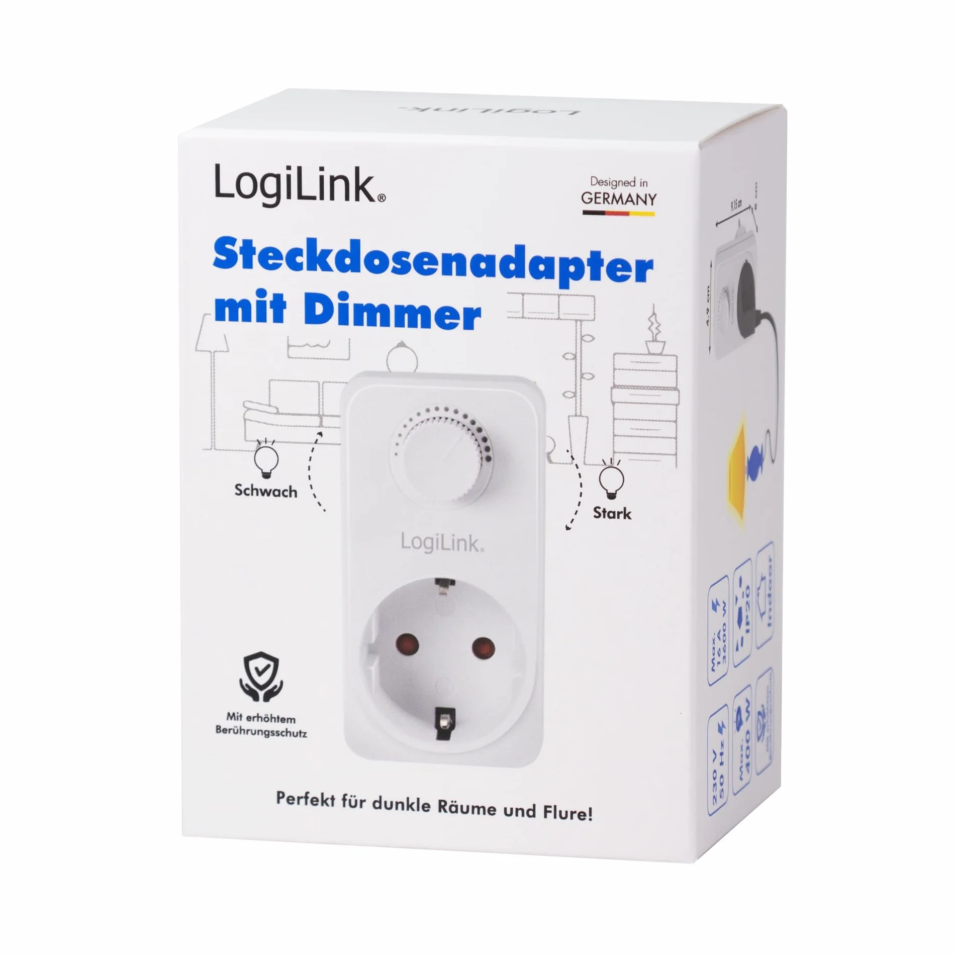 LogiLink Enchufe Adaptador, PA0151