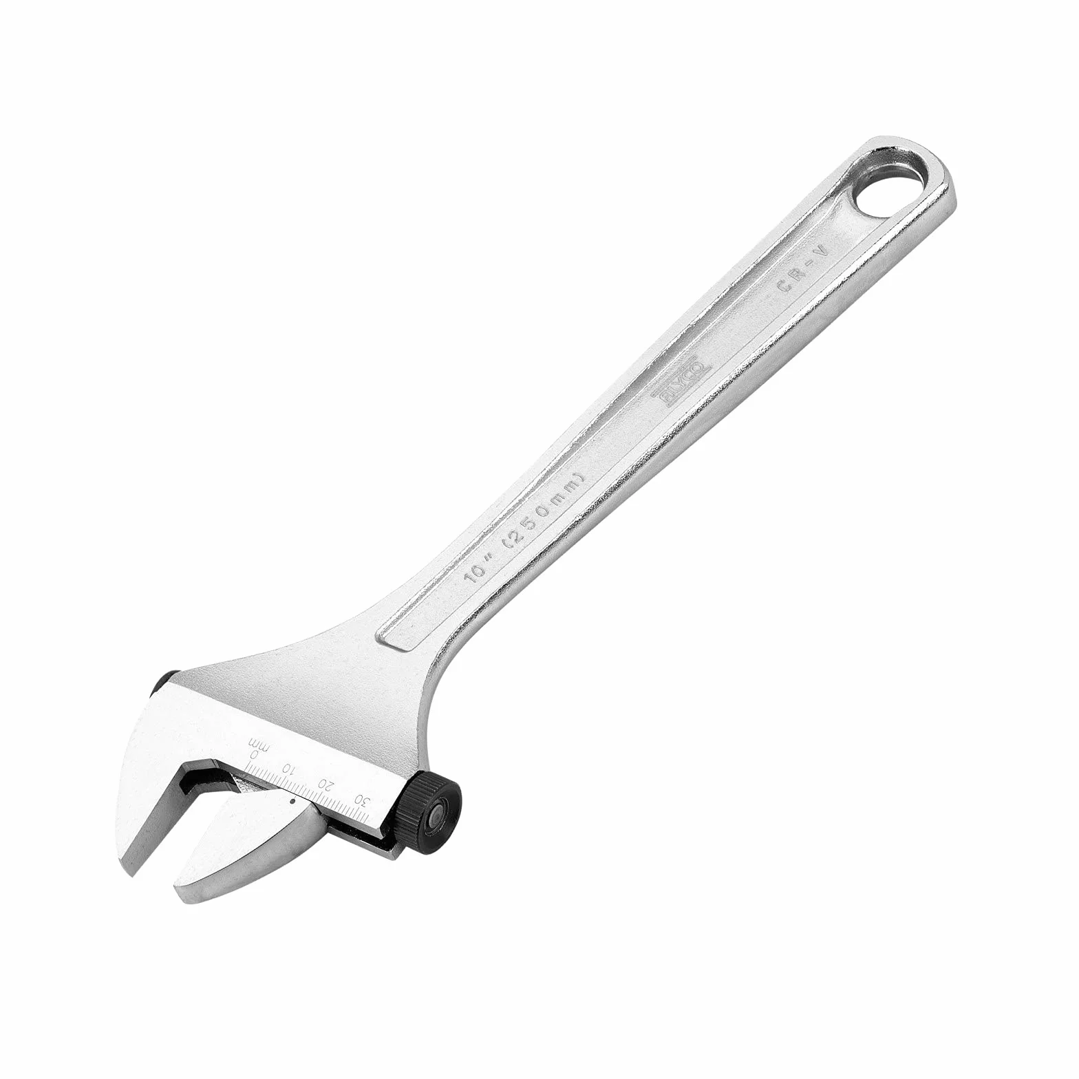 Alyco 172272 Llave Ajustable Moleta Lateral, Plateado, 250 mm