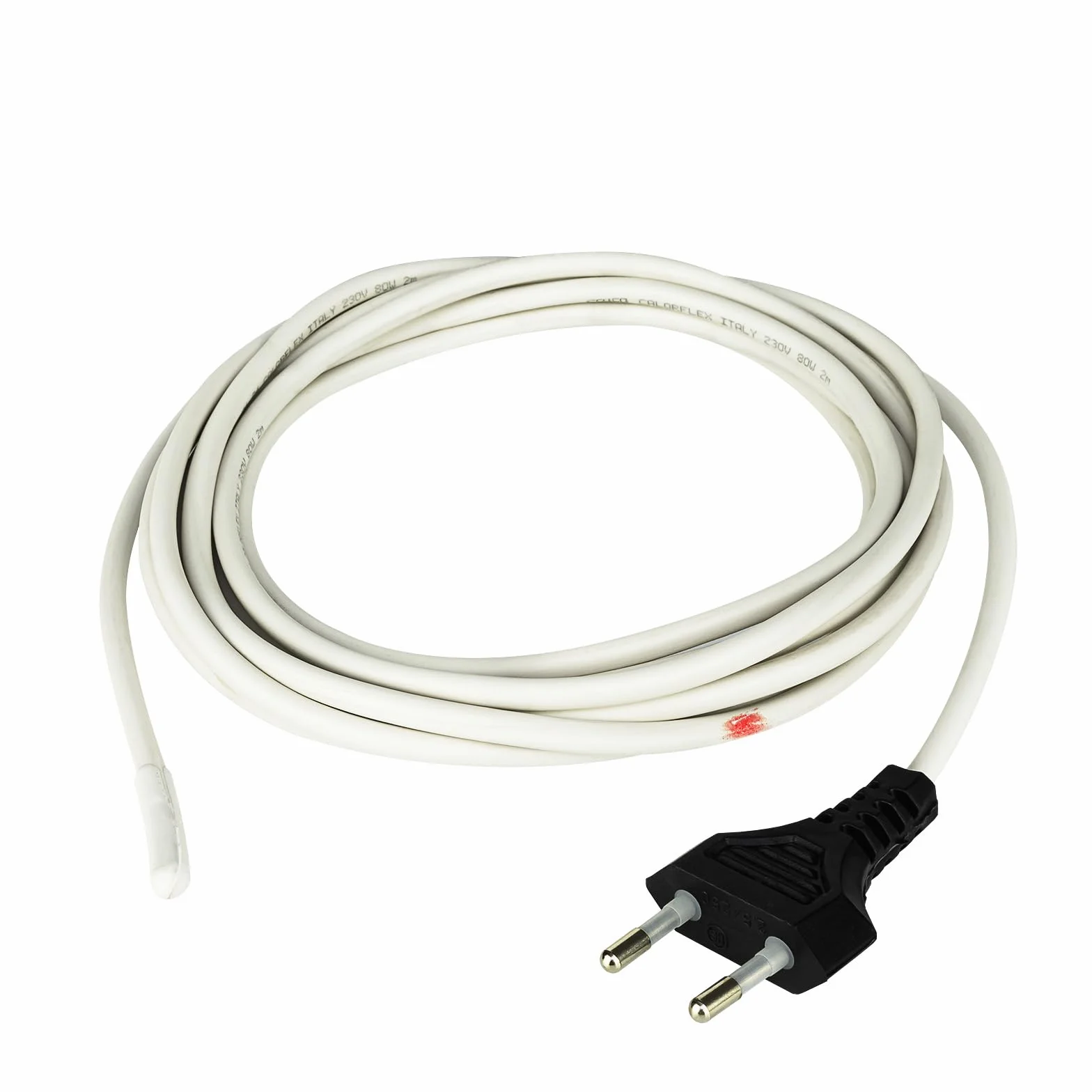 Cable calefactor de silicona impermeable IP68 de 1,5 m - Cable calefactor con 40 W/m - protección contra heladas para aire acondicionado, evita la congelación