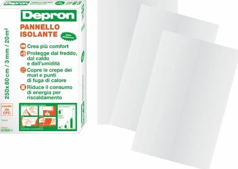 Depron - Panel aislante (80 x 125cm, 3mm de grosor, 20 unidades)