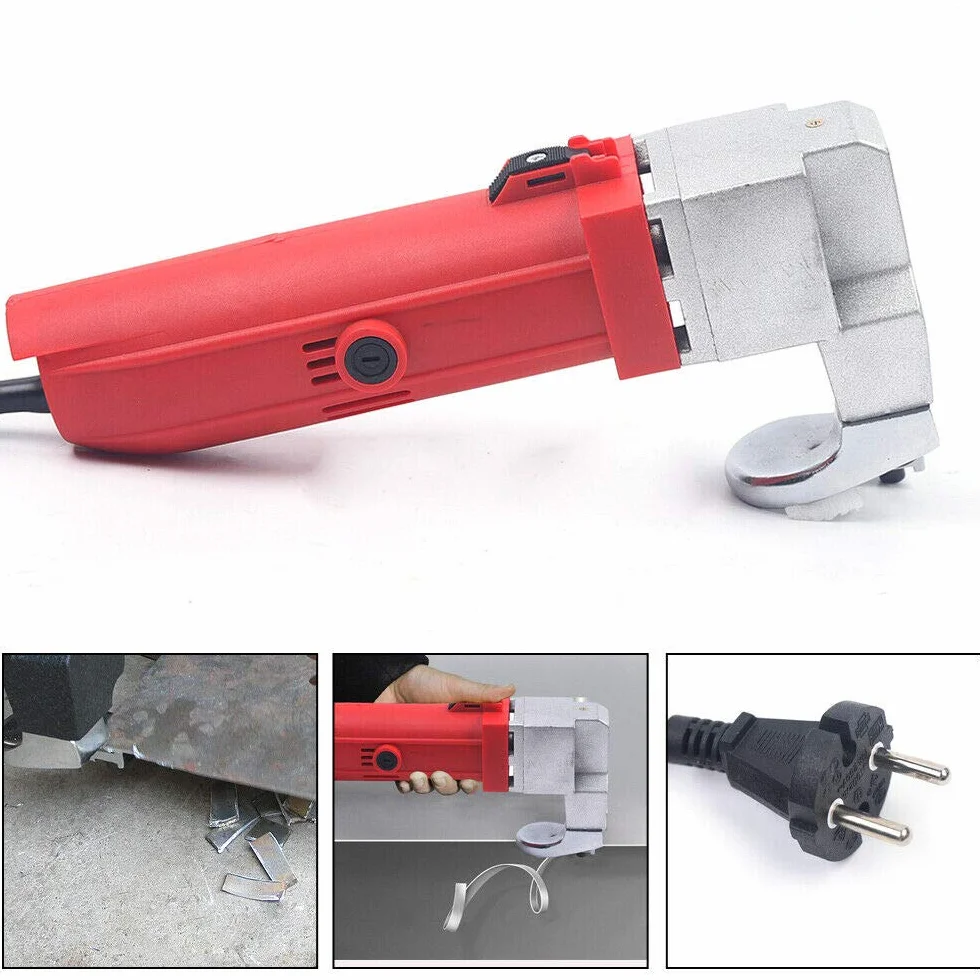 500 W Mettal - Tijeras eléctricas para chapa (2,5 mm, 220 V, 50 Hz, eléctricas)