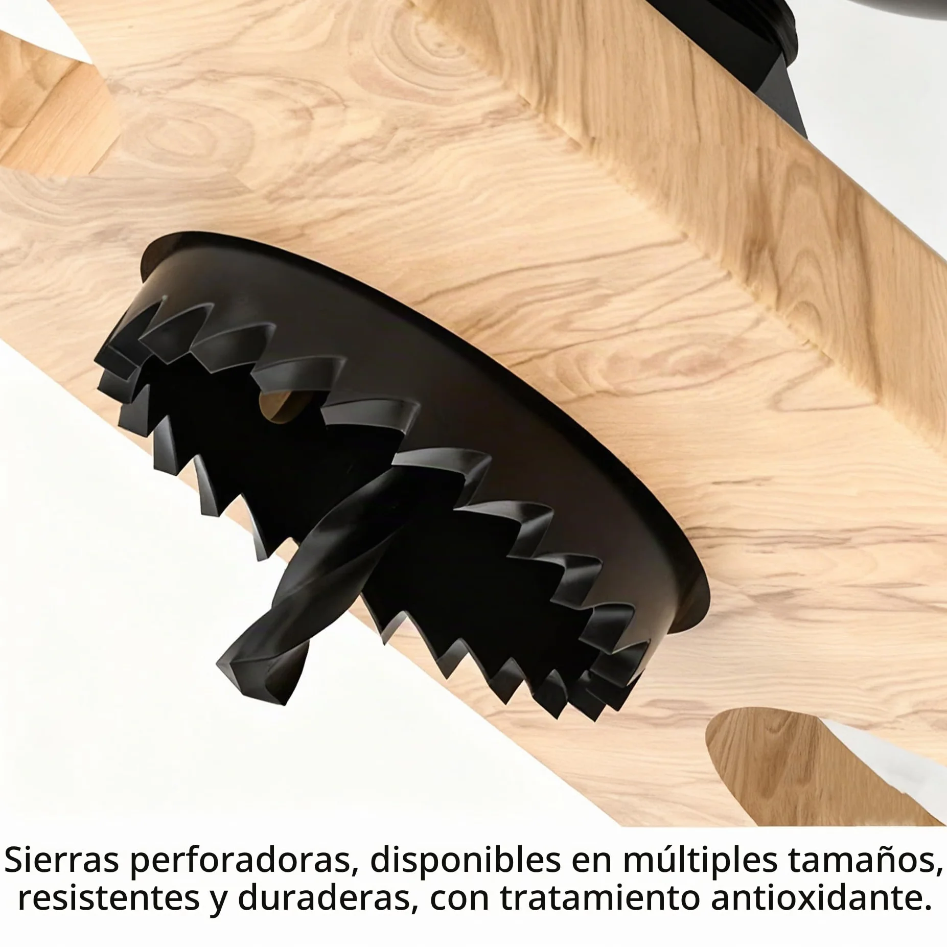 11 Piezas Sierras de Agujero en Acero al Carbono, 19-64 MM Serras Perfuradoras Acero al Carbono, Serras para Madera, Plástico y PVC con Estuche de Almacenamiento Portátil