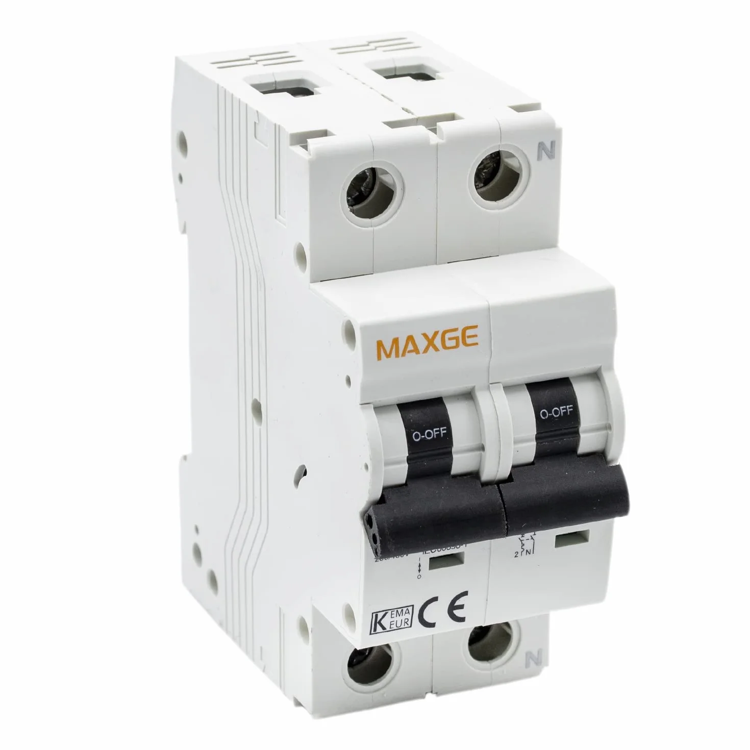 CABLEPELADO Interruptor magnetotérmico residencial CURVA C | 6kA | 1P + Neutro | 25 A